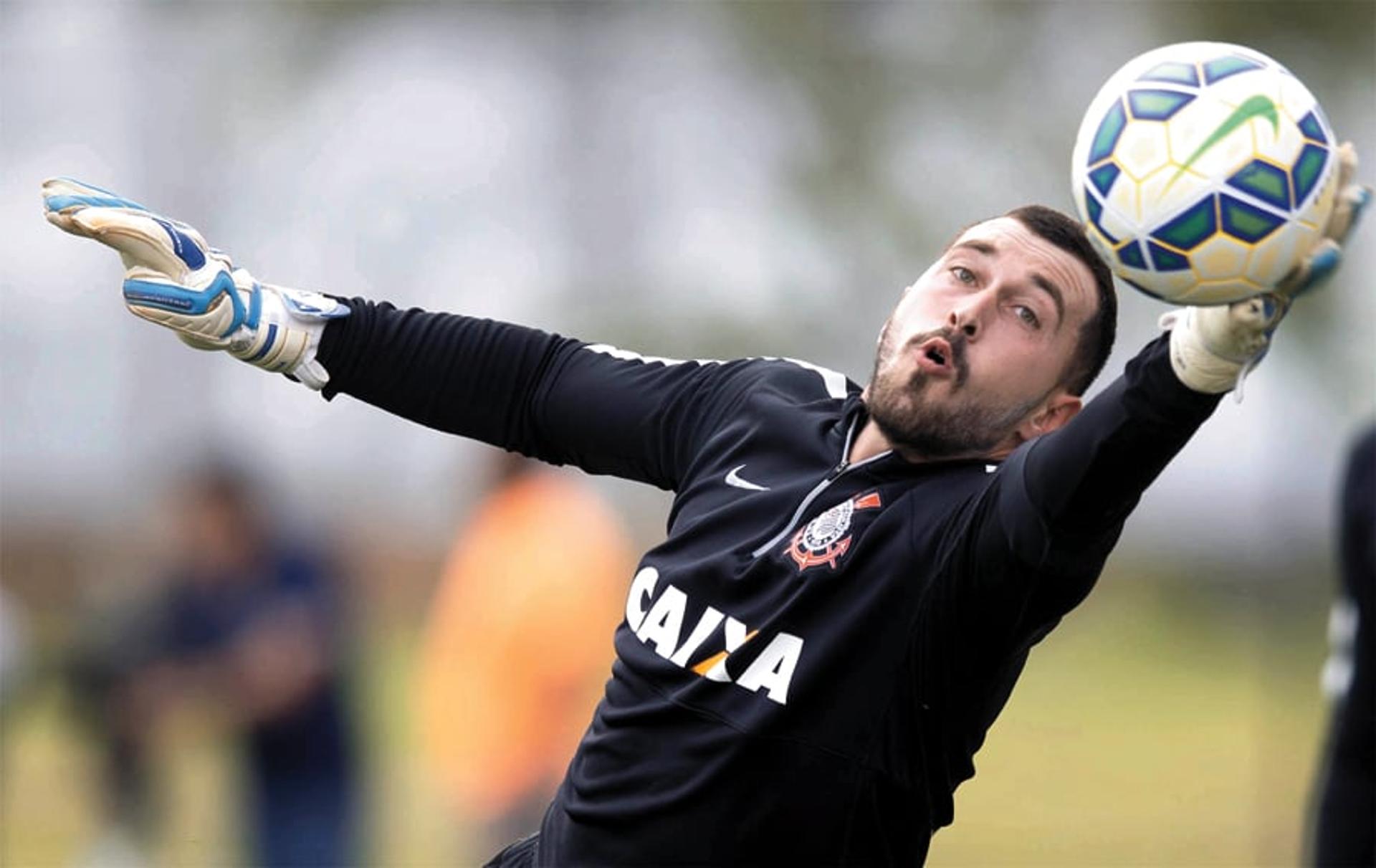 Treino Corinthians - Walter (foto:Daniel Augusto Jr/Corinthians)