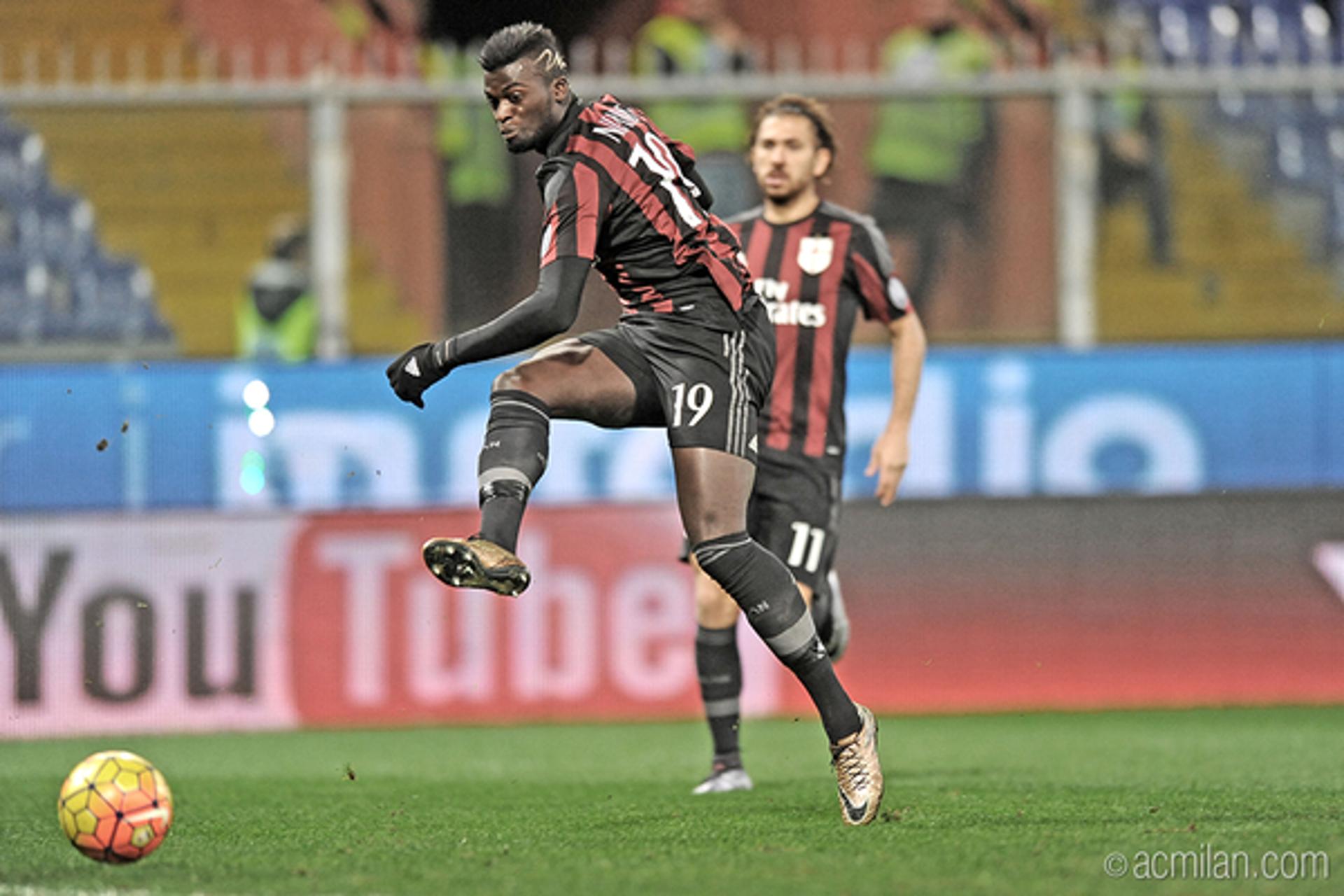 Niang - Sampdoria x Milan (Foto: Divulgação)