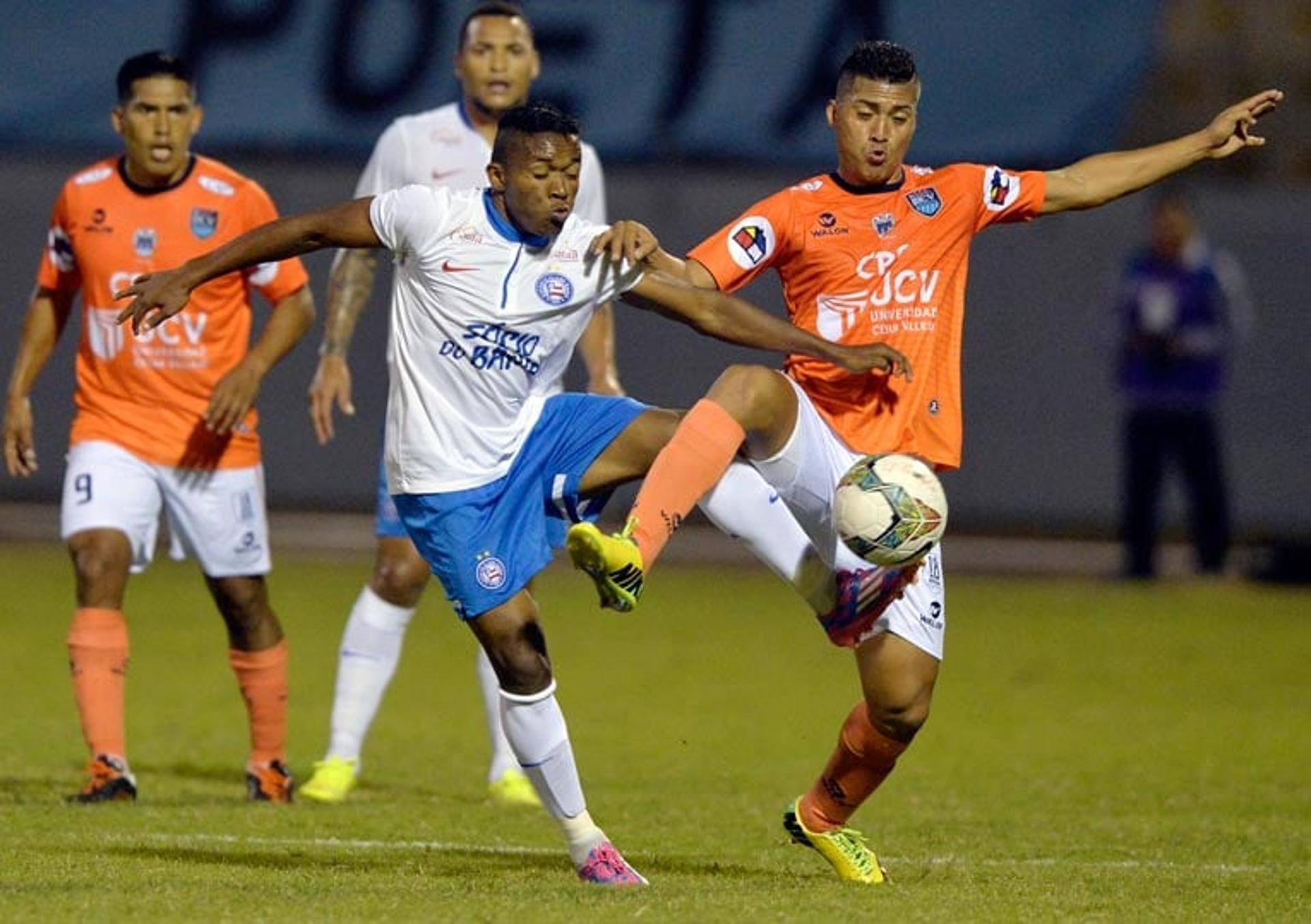 Cesar Vallejo x Bahia - Copa Sul-Americana (Foto: Cris Bouroncle/AFP)