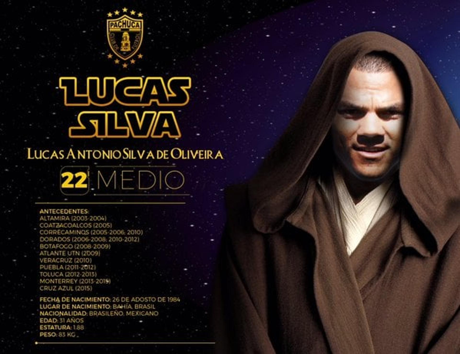 Ex-Botafogo apareceu como Jedi