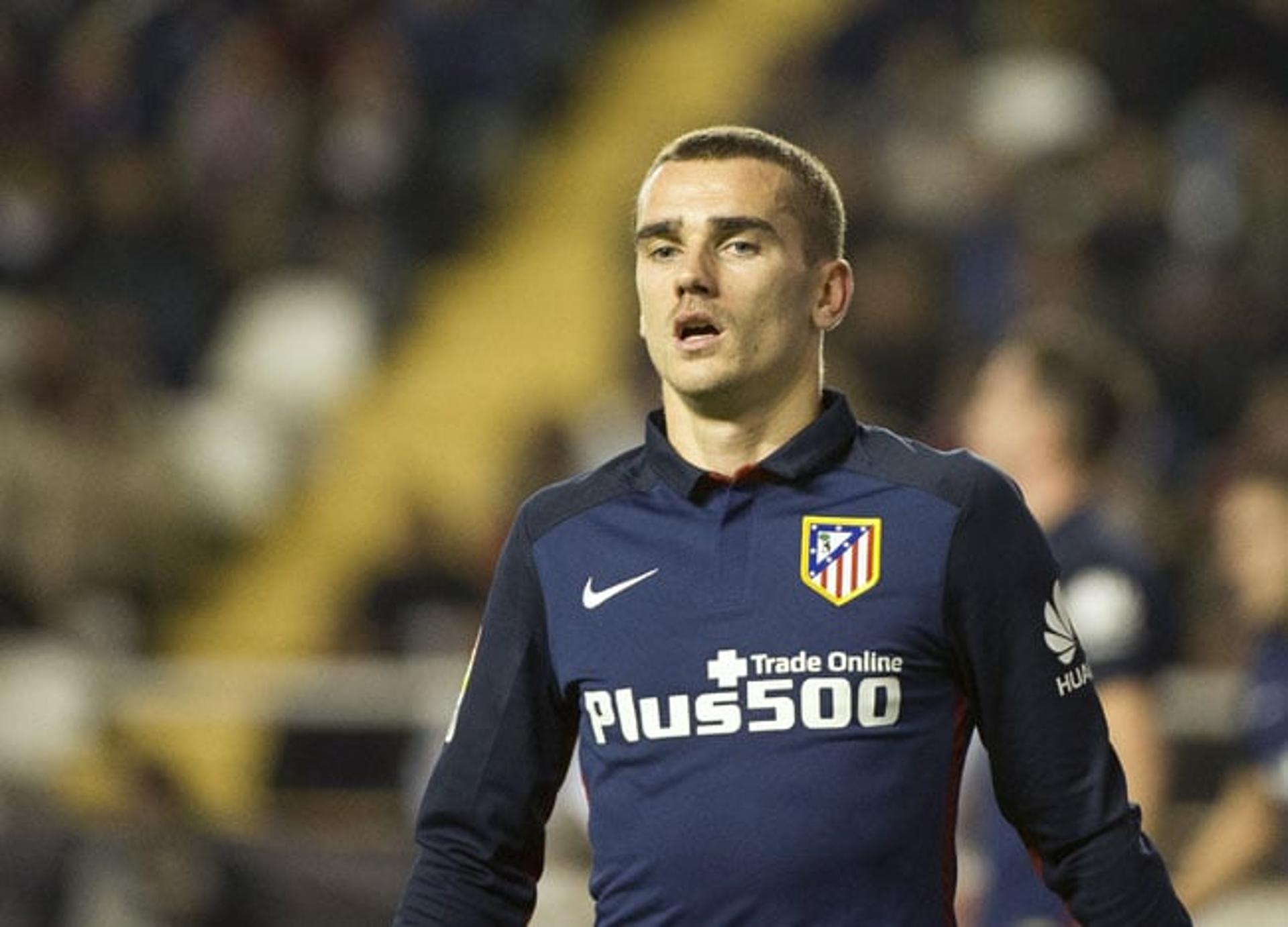 Griezmann - Rayo Vallecano x Atlético de Madrid (Foto: Curto de la Torre / AFP)