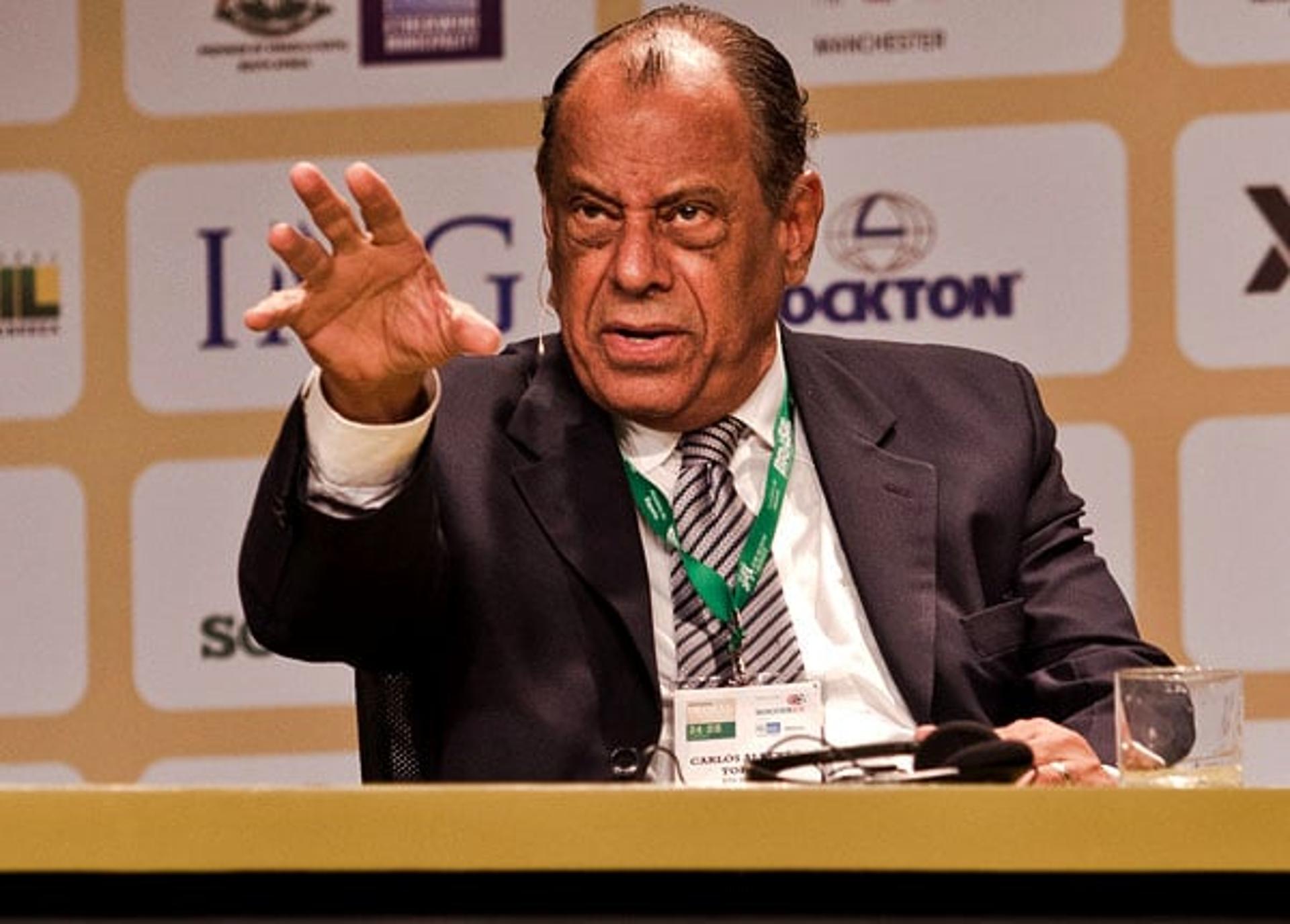 Carlos Alberto Torres no Soccerex (Foto: Marcos Michael/Action Images)