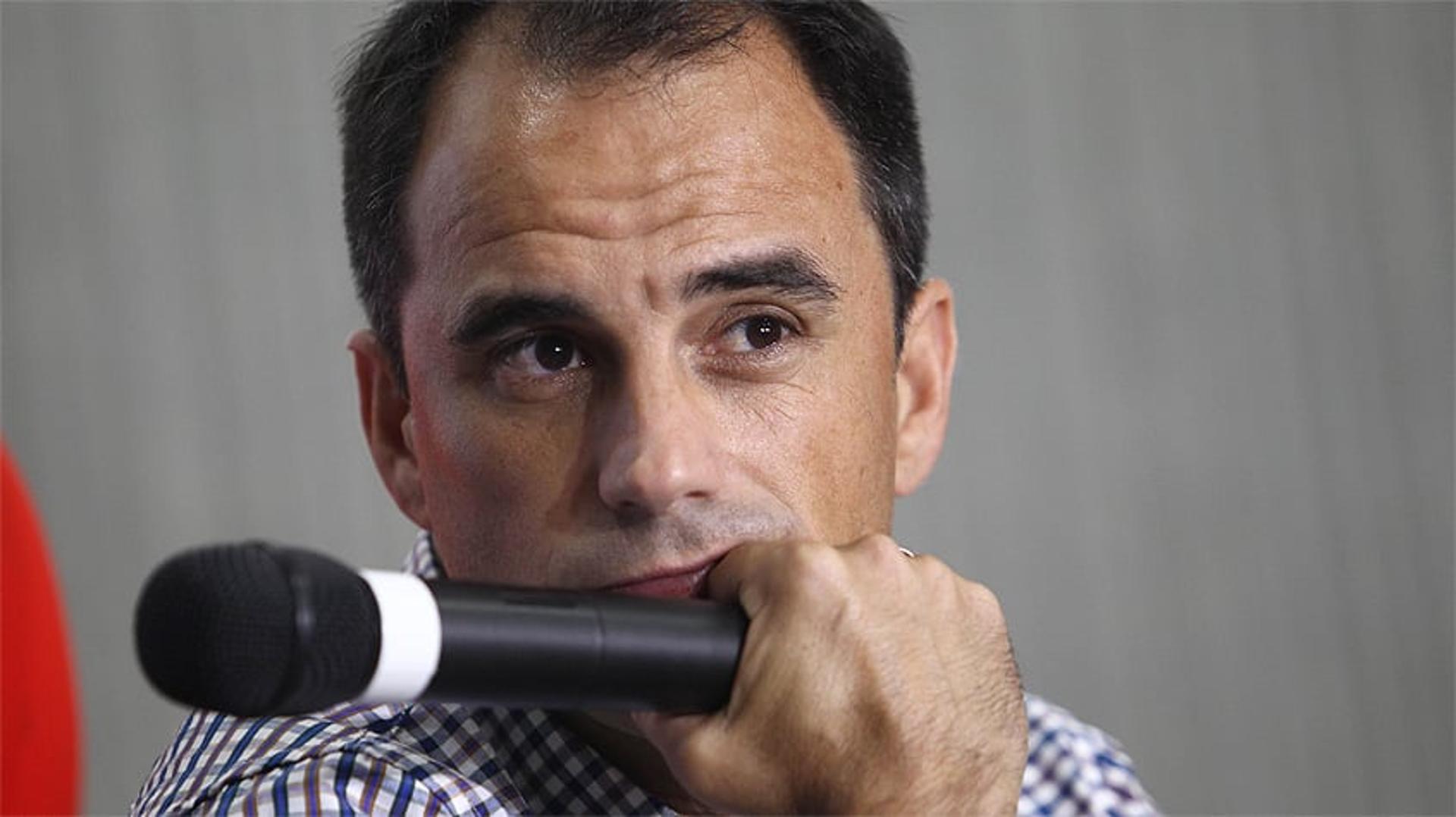 HOME - Entrevista coletiva no Flamengo - Rodrigo Caetano (Foto: Paulo Sérgio/LANCE!Press)