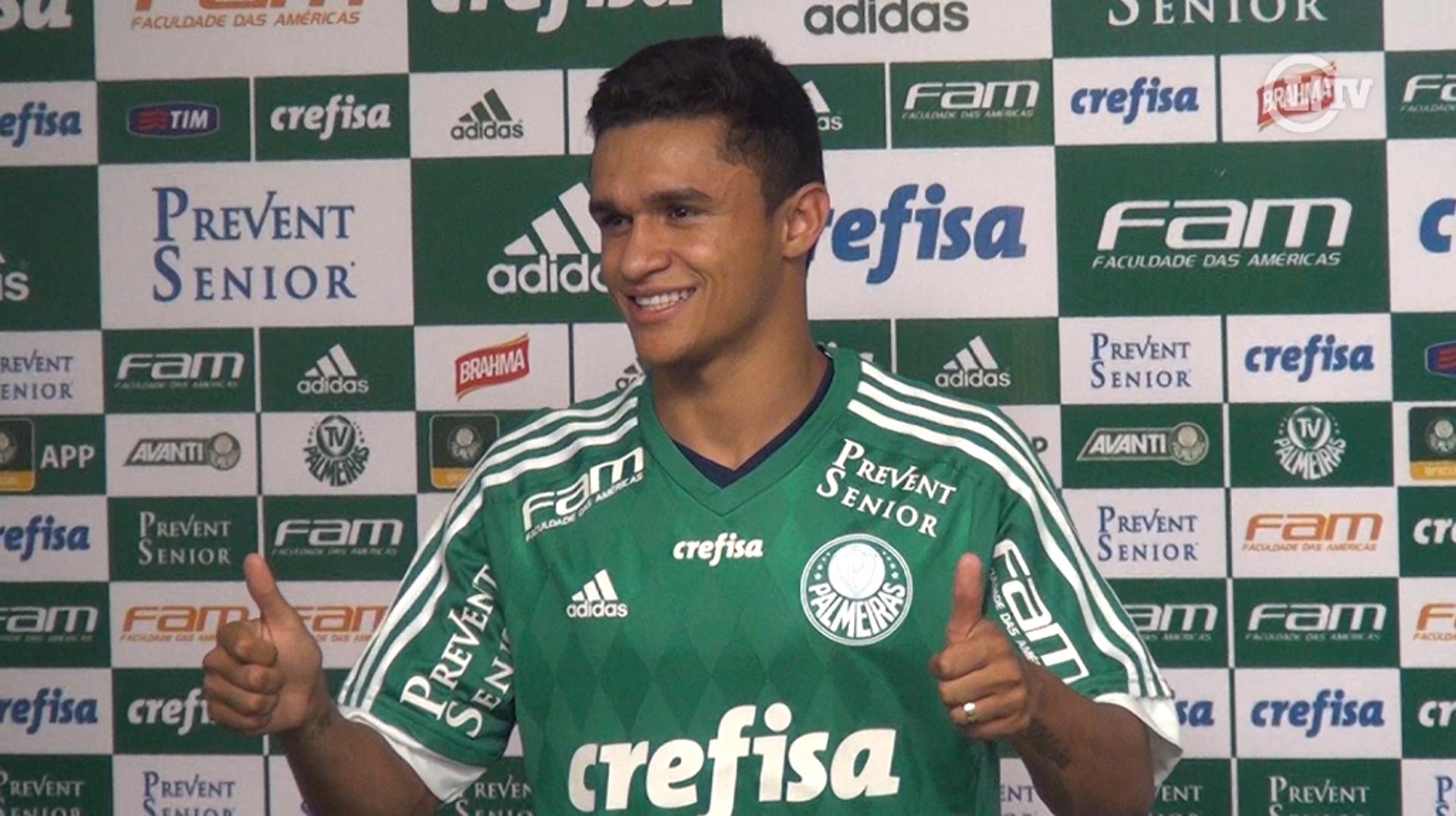 Erik apresentação Palmeiras