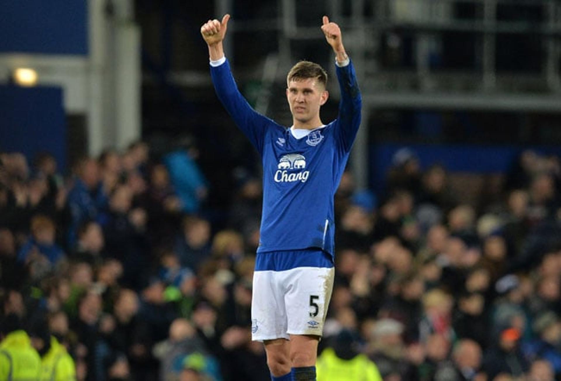 Stones - Everton (Foto: Paul Ellis / AFP)