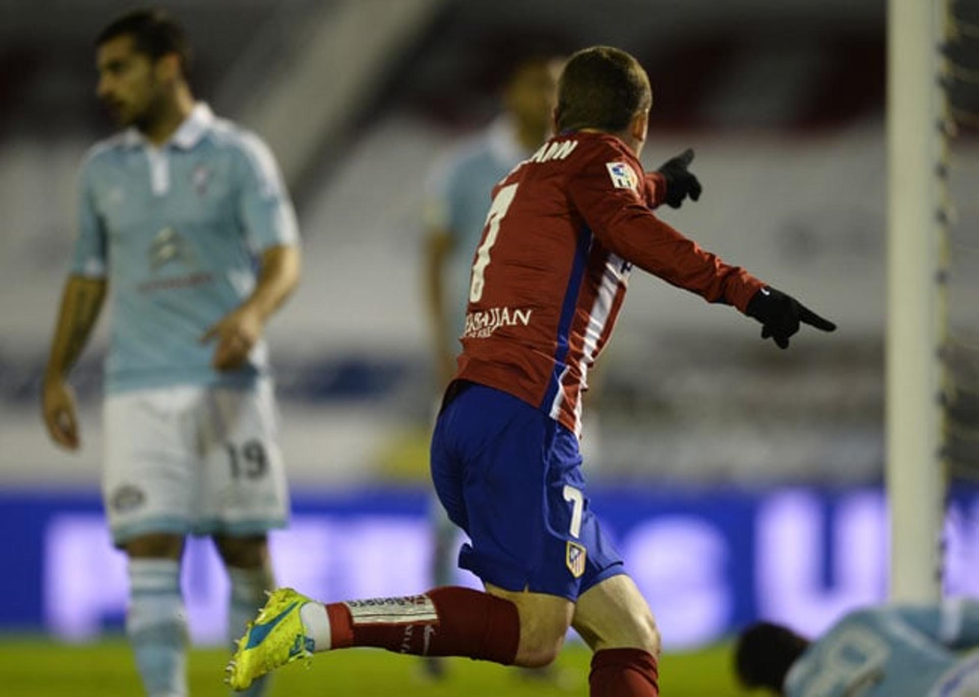 Griezmann - Celta de Vigo x Atlético de Madrid (Foto: Miguel Riopa / AFP)