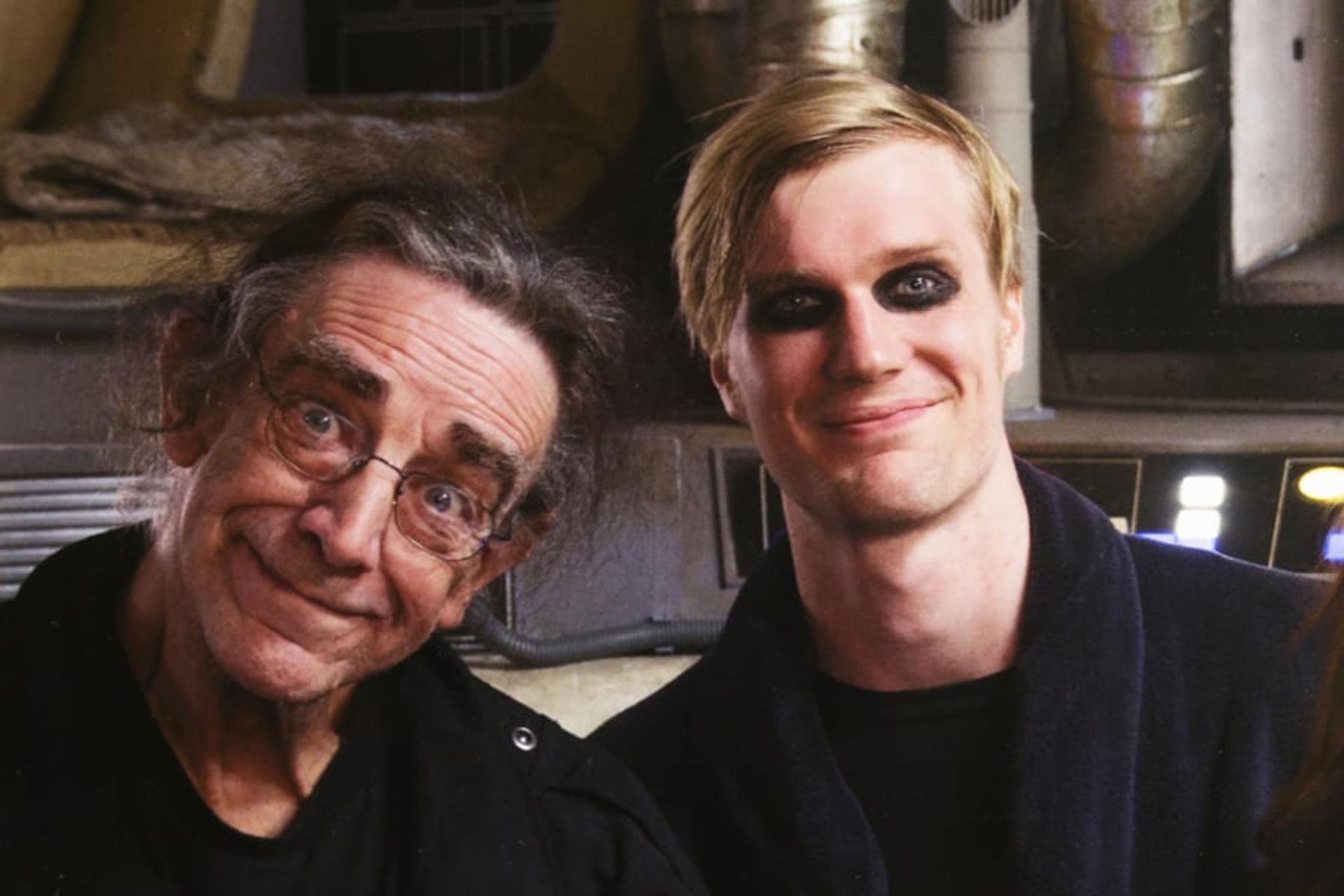 Peter Mayhew e Joonas Suotamo