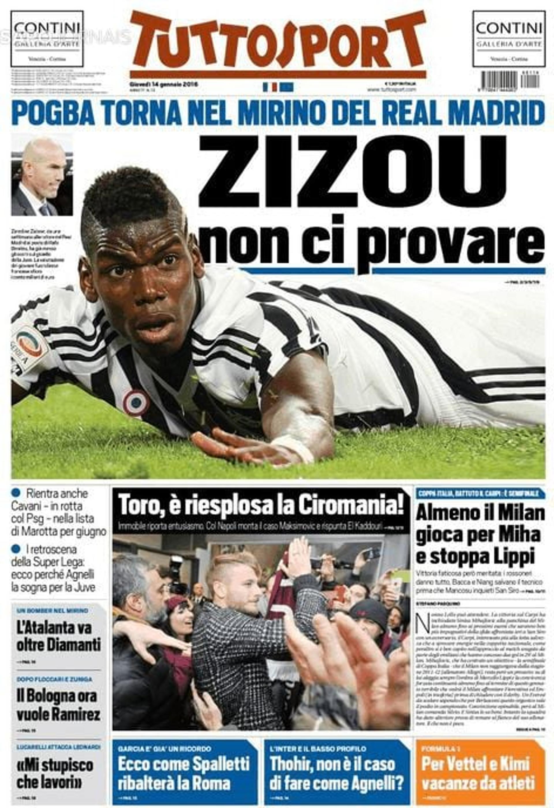 TuttoSport - Pogba (Foto: Reprodução)