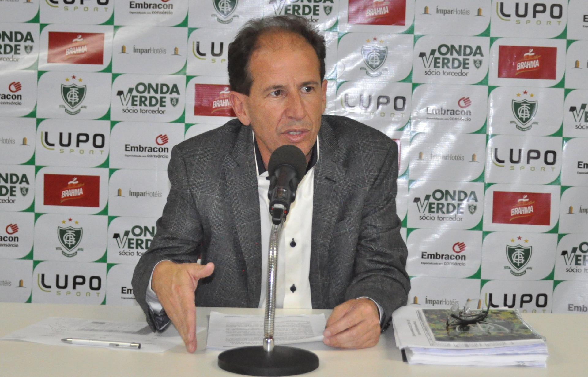 Marco Antônio Batista - presidente do América-MG (Foto: Divulgação)