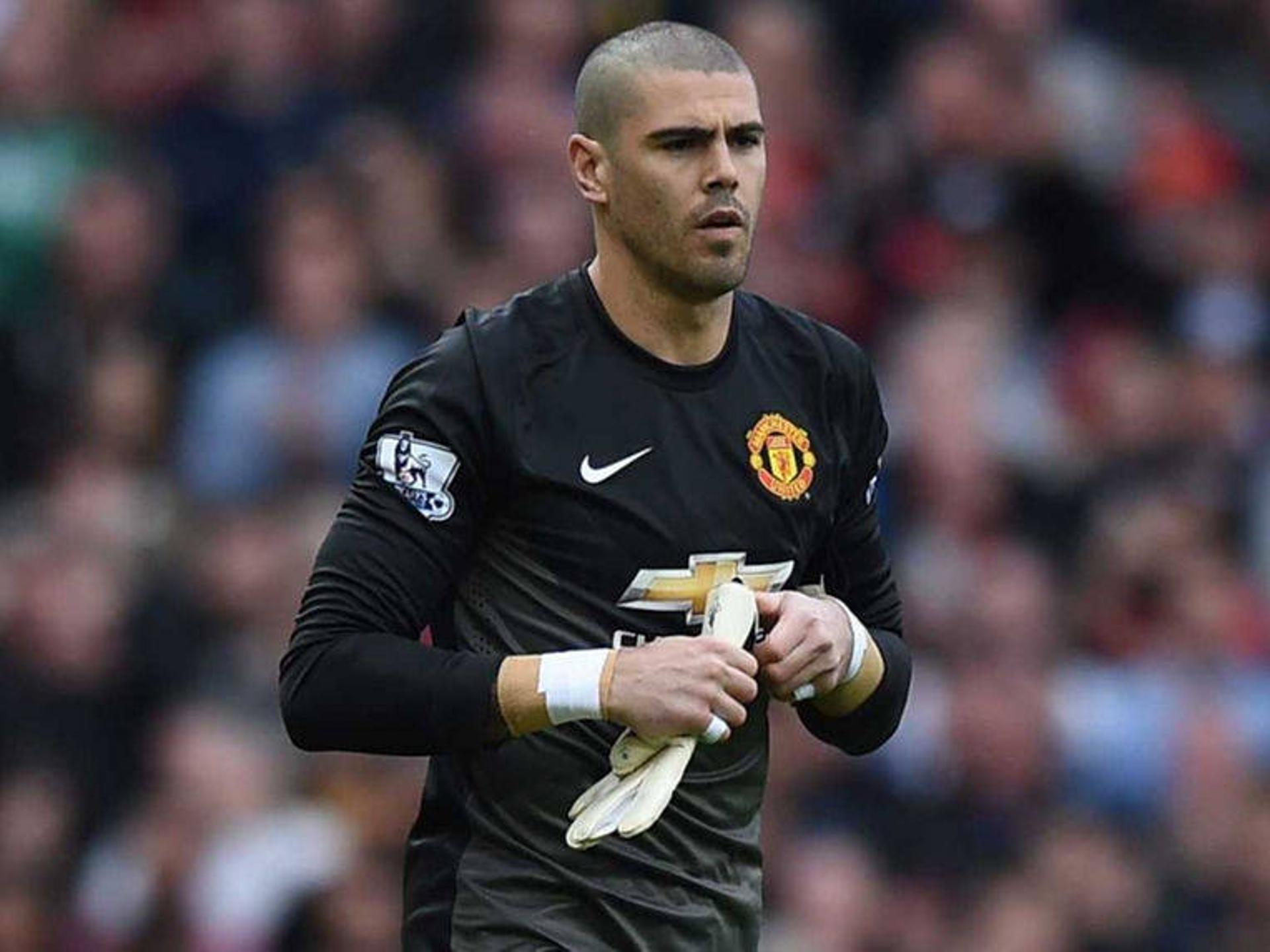 Valdés - Manchester United (Foto: AFP)