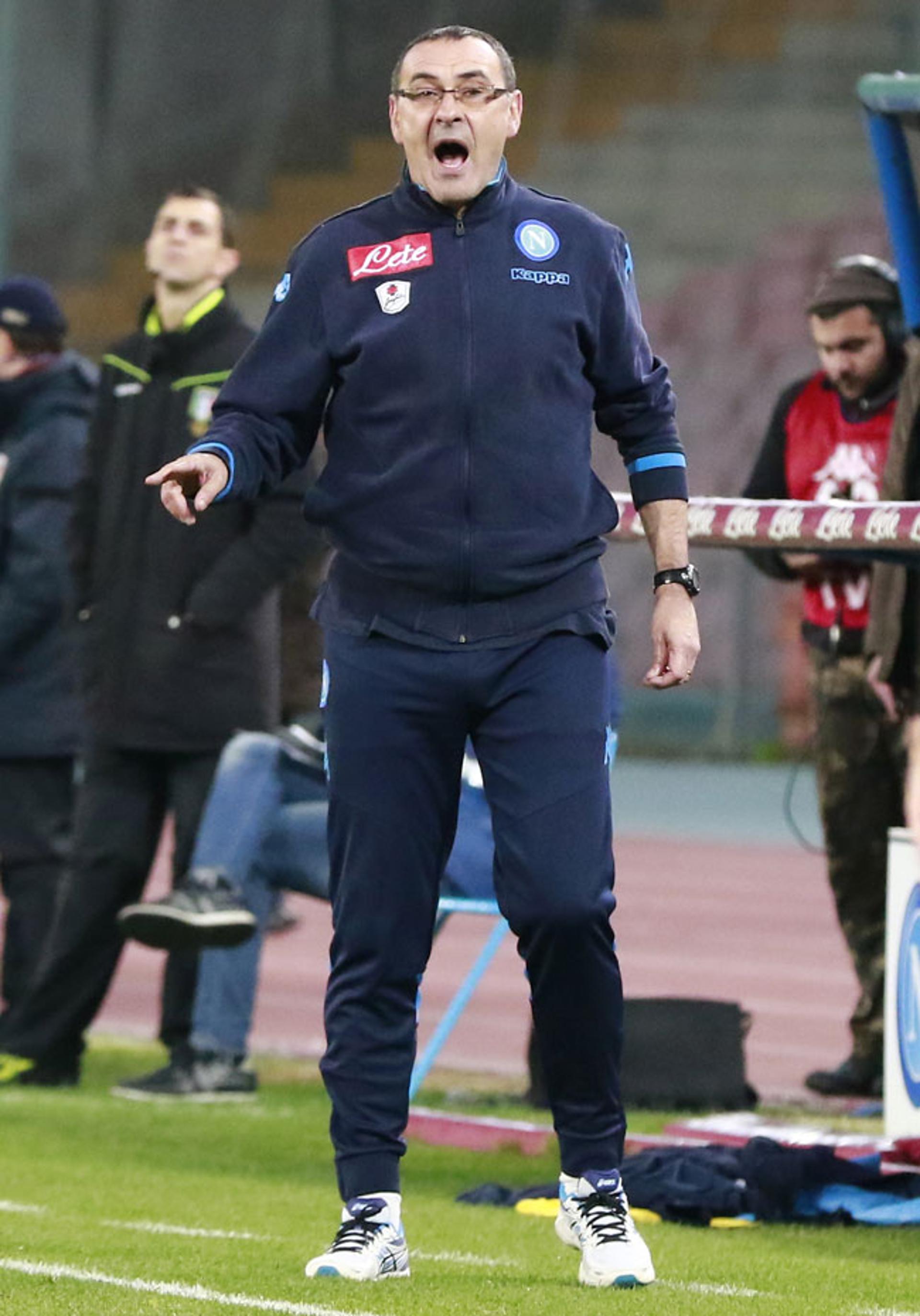 Maurizio Sarri - Napoli (Carlo Hermann / AFP)