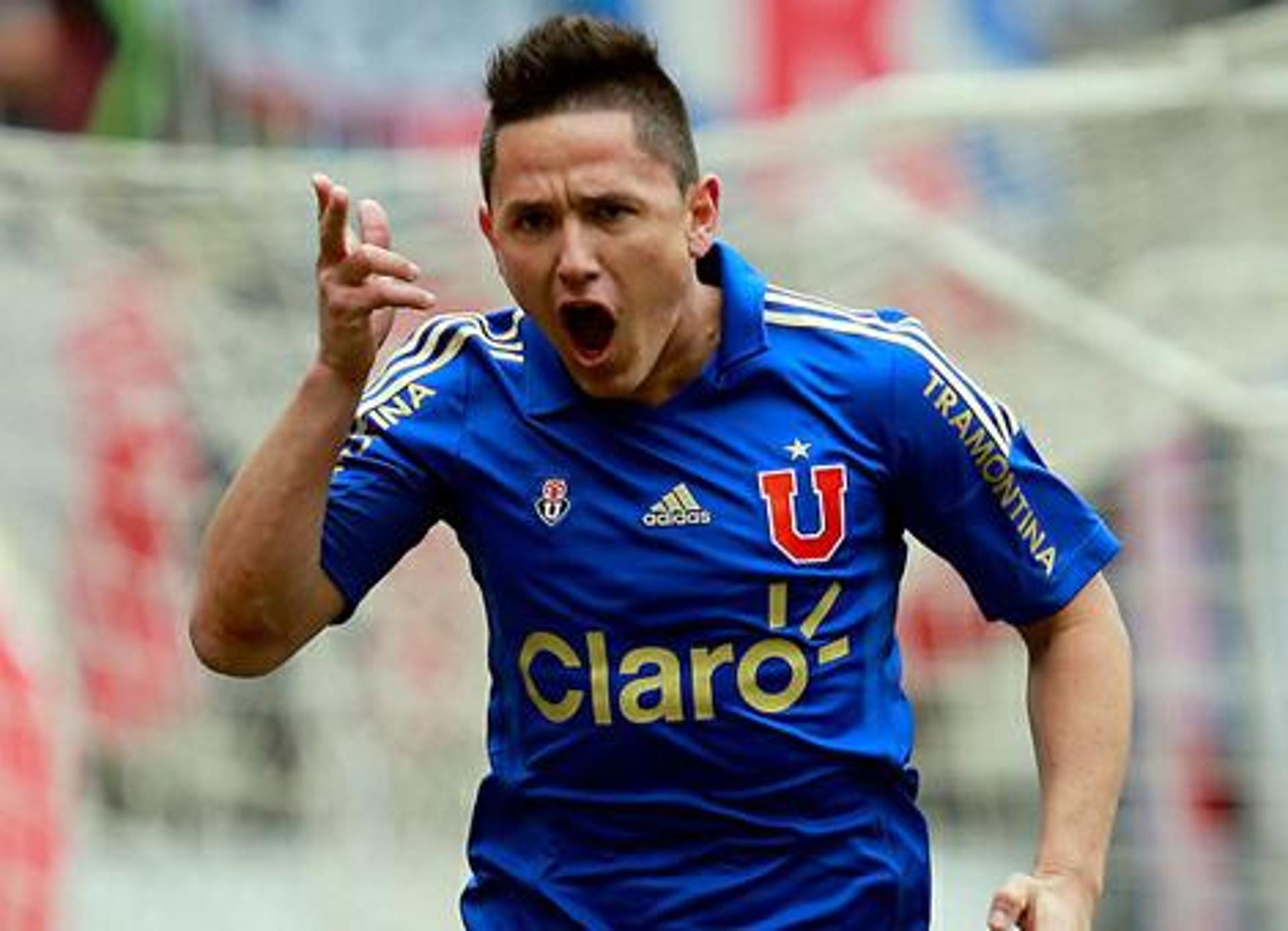 Gustavo Canales, atacante do Universidad de Chile (Foto: Divulgação)