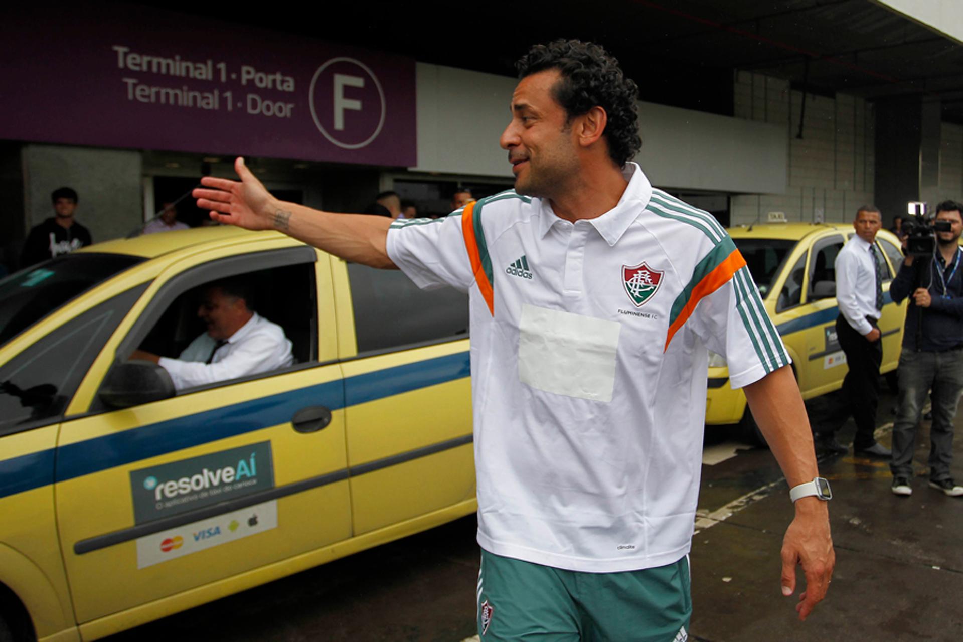 Fred - Desembarque do Fluminense