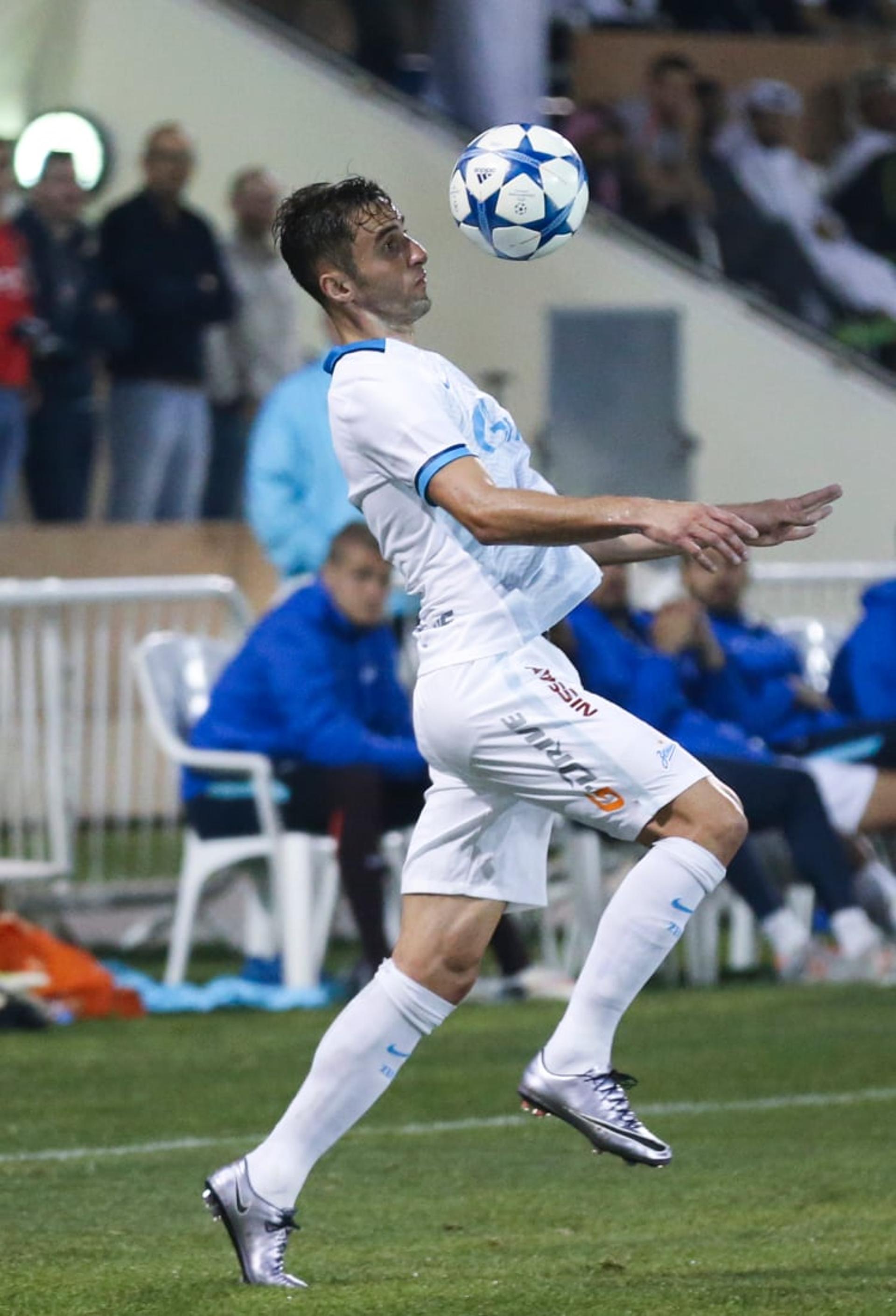 Maurício, ex-Fluminense, estreou pelo Zenit (Foto: Divulgação/Zenit)