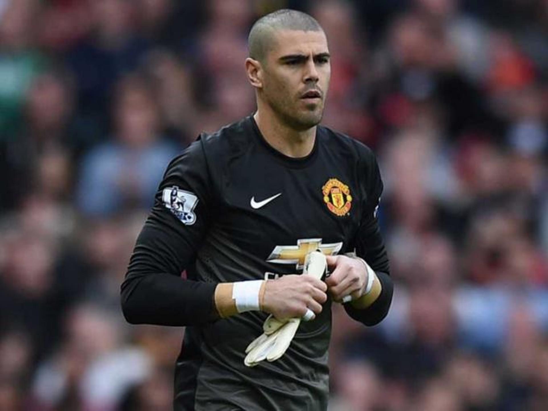 Victor Valdés, goleiro do Manchester United (Foto: AFP)