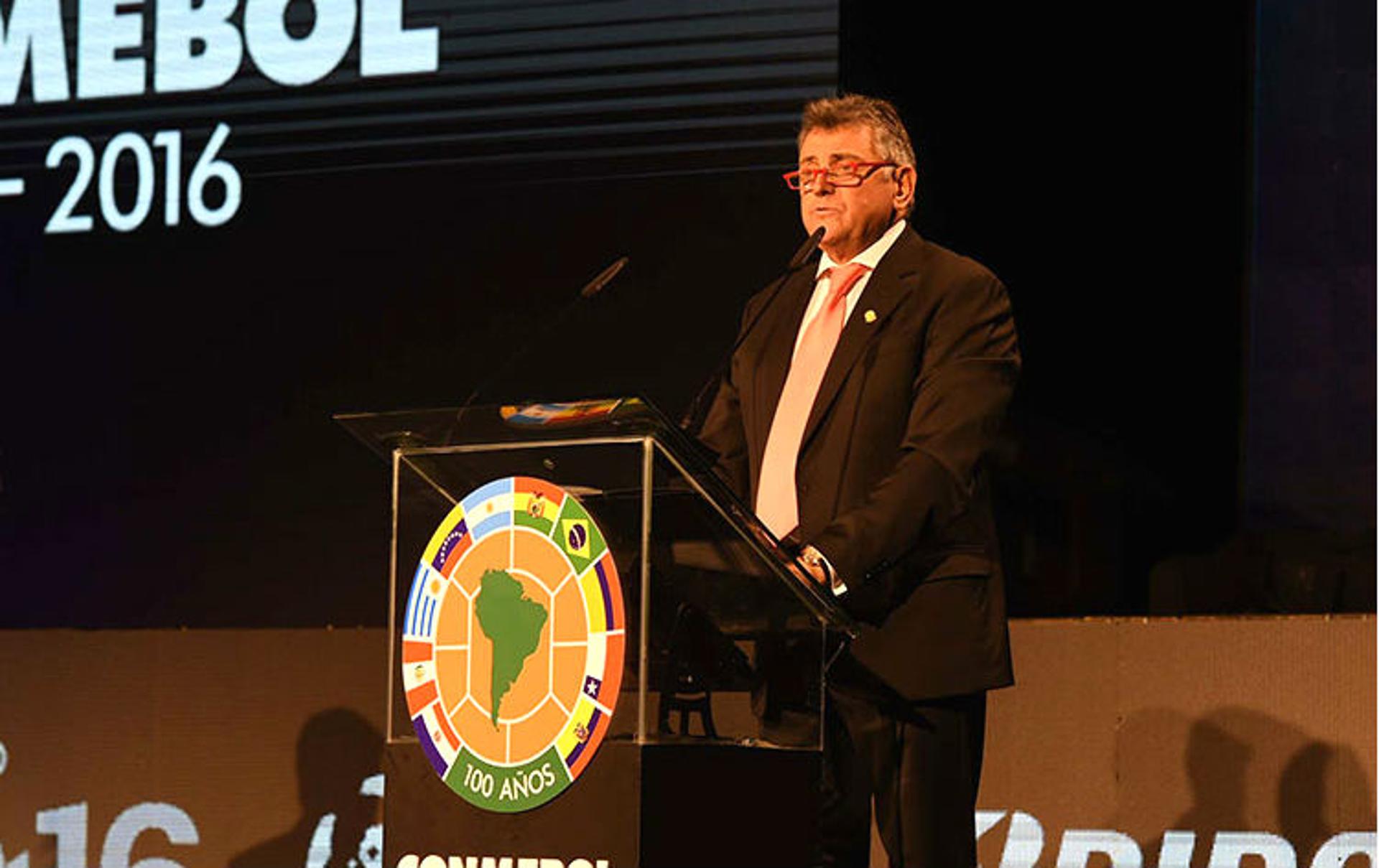 Uruguaio Wilmar Valdez preside a Conmebol até esta terça-feira (Foto: Divulgação)