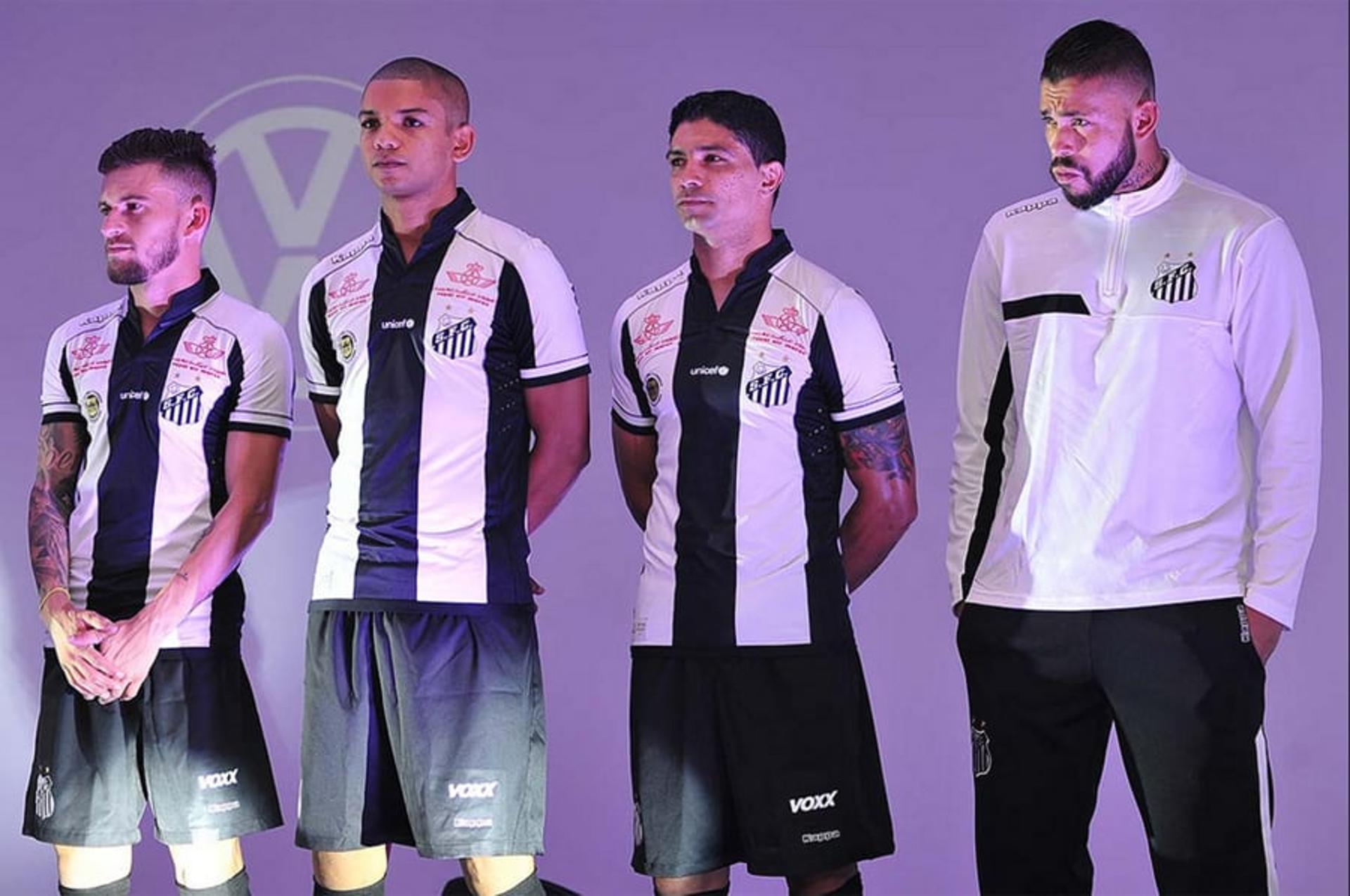 Novo uniforme do Santos