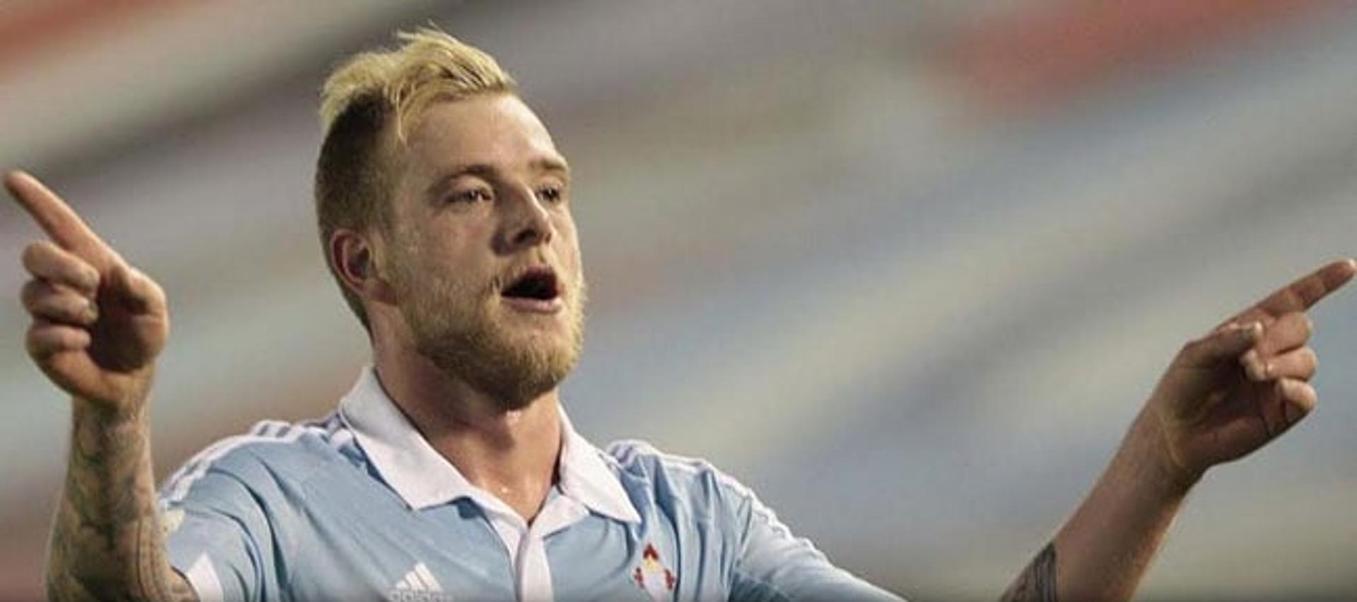 Guidetti - Atlético de Madrid x Celta de Vigo (Foto: Reprodução / Twitter)