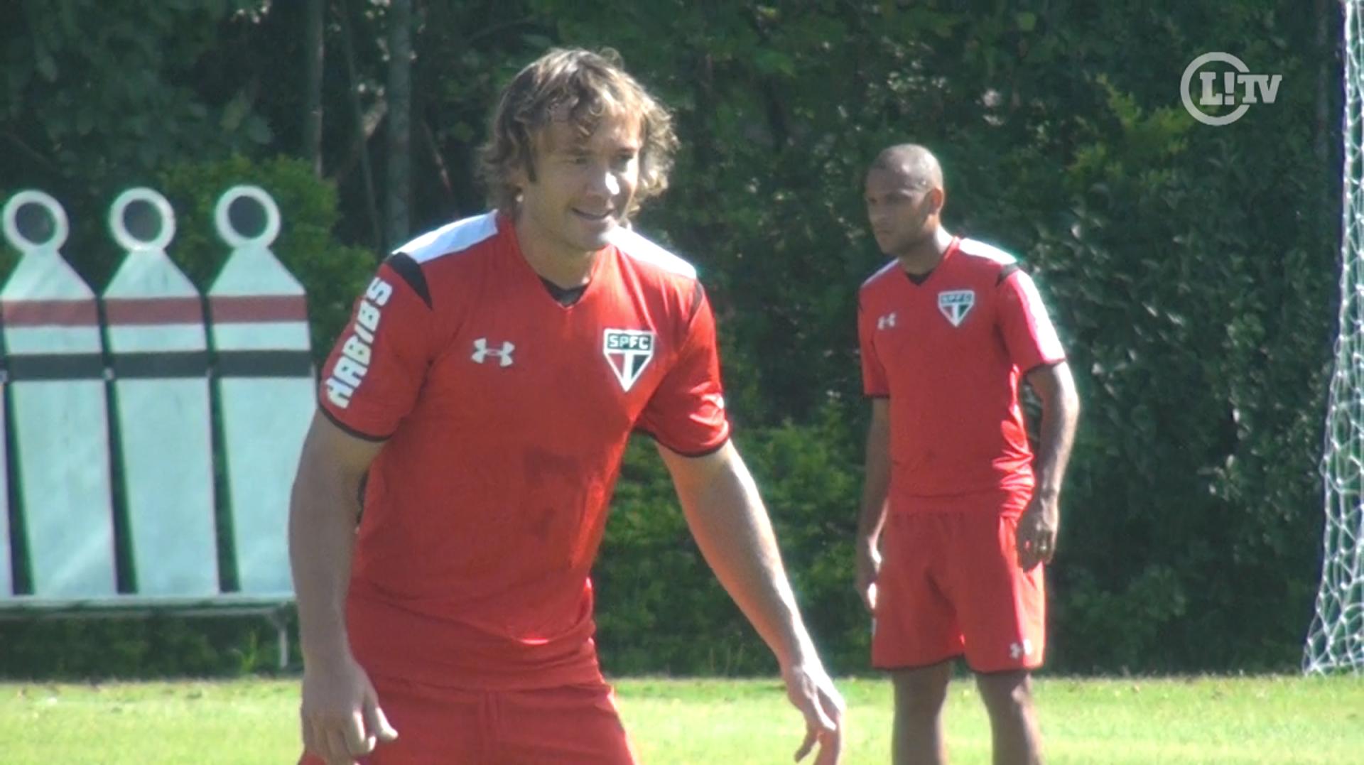 Lugano primeiro treino com bola São Paulo