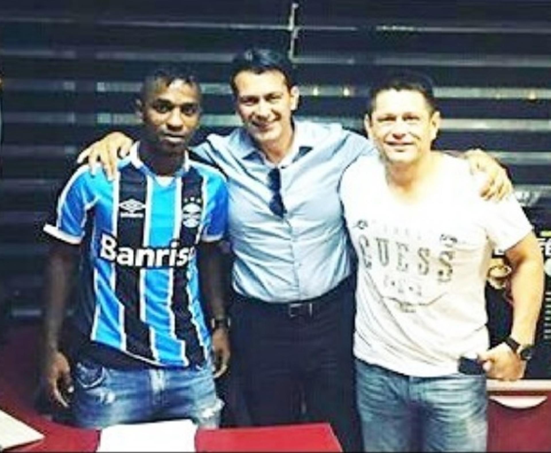 Reunião selou negociação com Bolaños (Foto: Reprodução / Instagram)