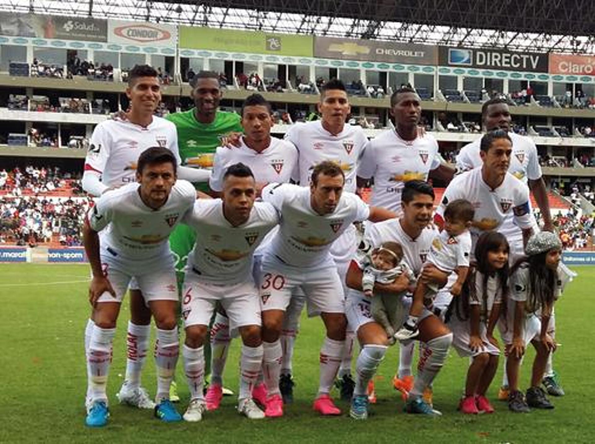 LDU equipe 2015 (Foto: Site Oficial / LDU)