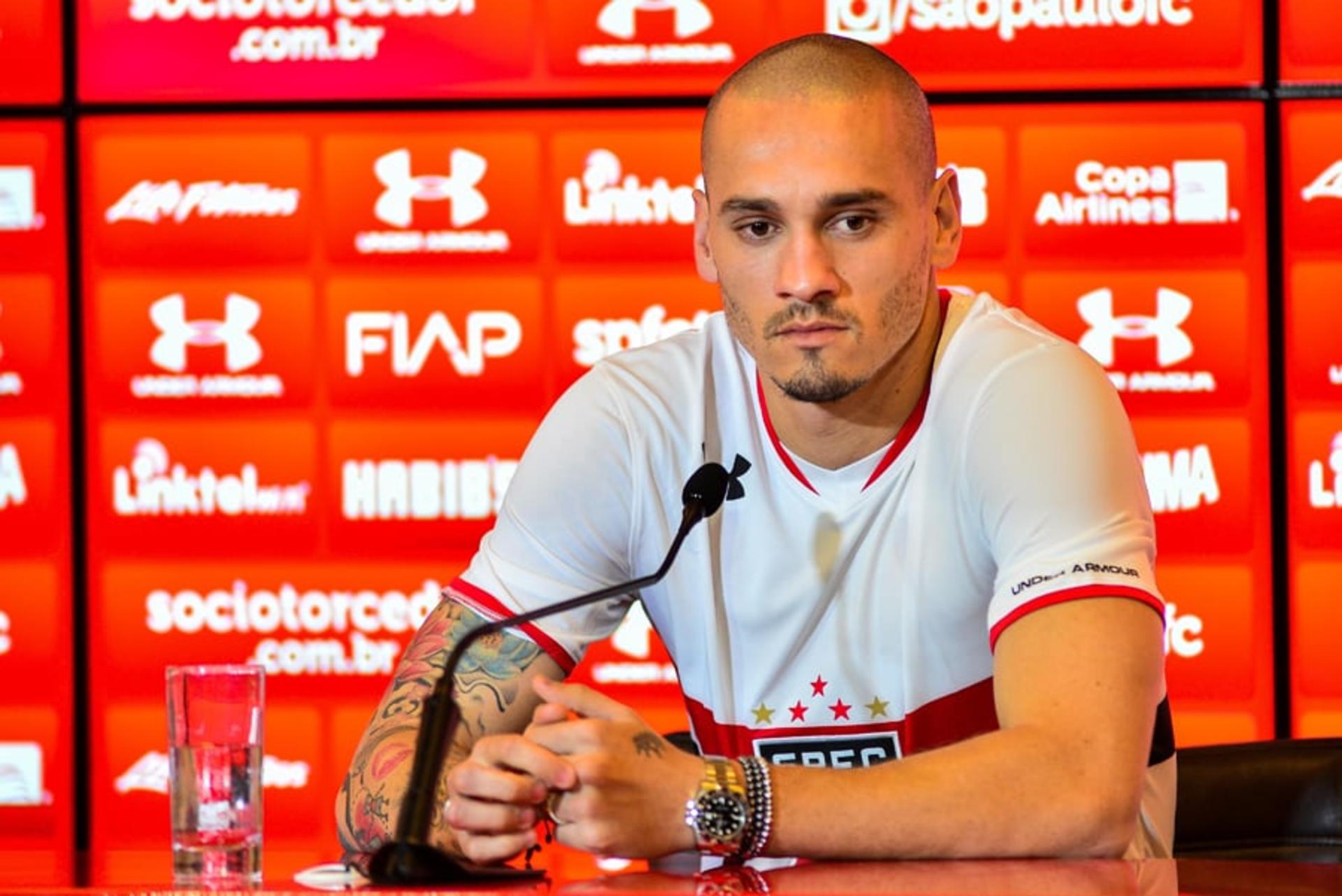 Apresentação de Maicon pelo São Paulo