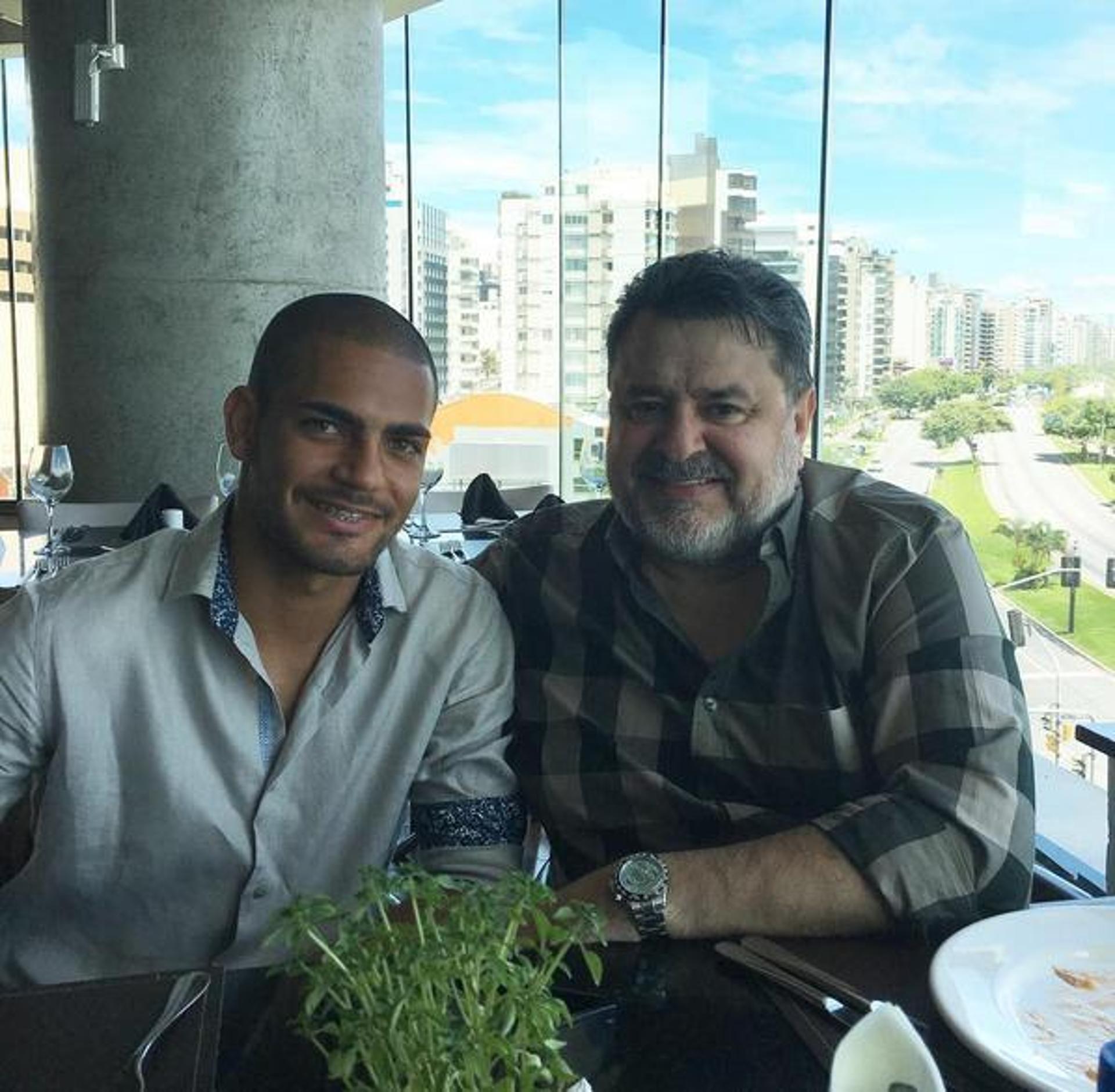 Clayton e Jorge Machado (Foto: Reprodução / Instagram)