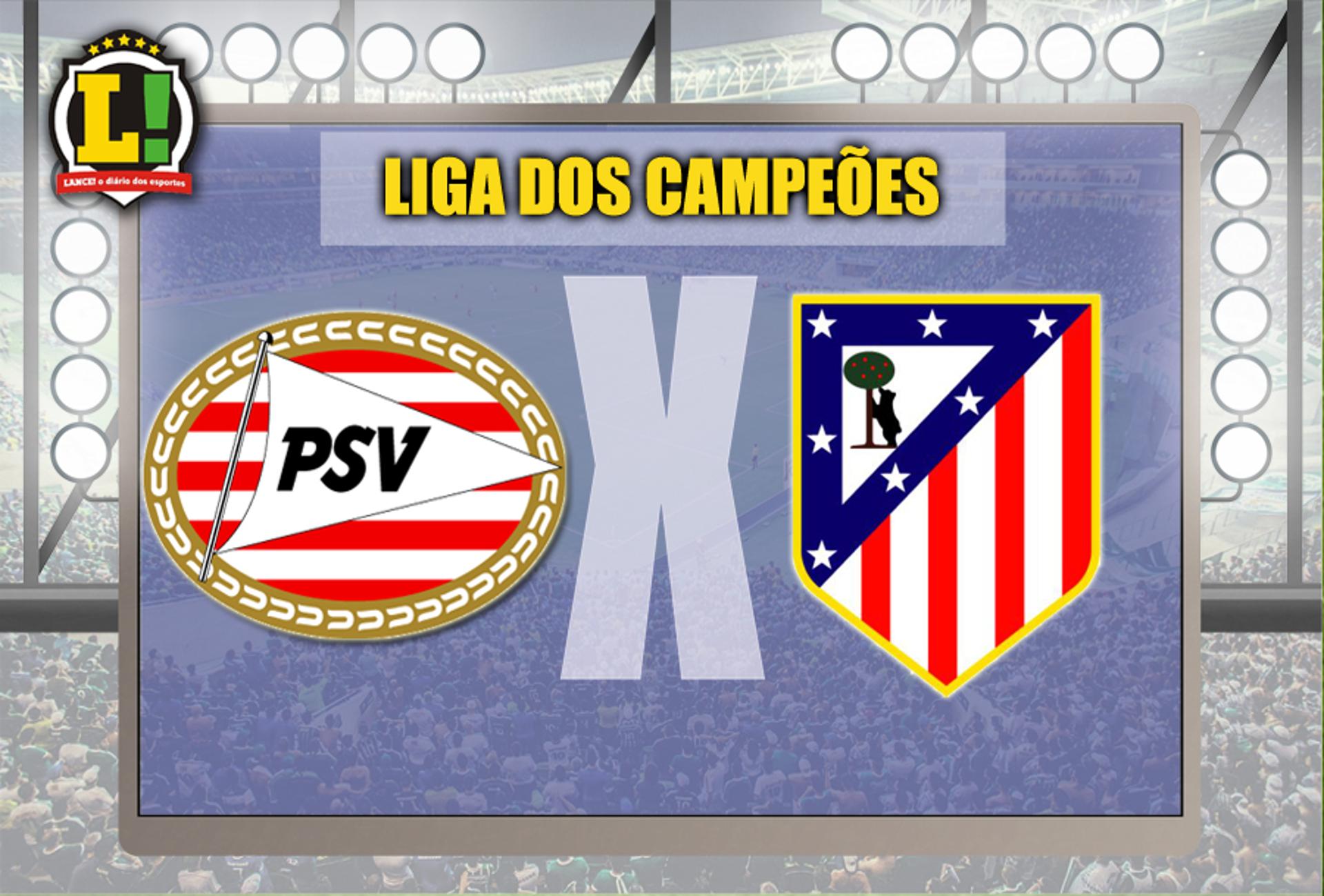 Apresentação PSV x Atletico de Madrid Liga dos Campeões