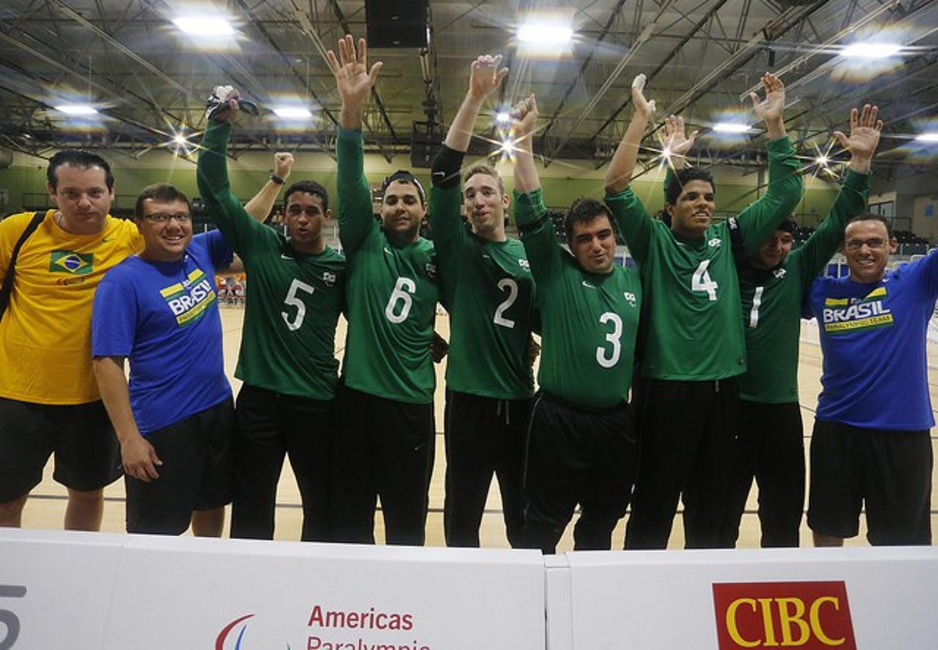 Os atletas brasileiros na conquista do Parapan-Americano Toronto 2015/ Foto: Marcelo Régua - CPB -PMix