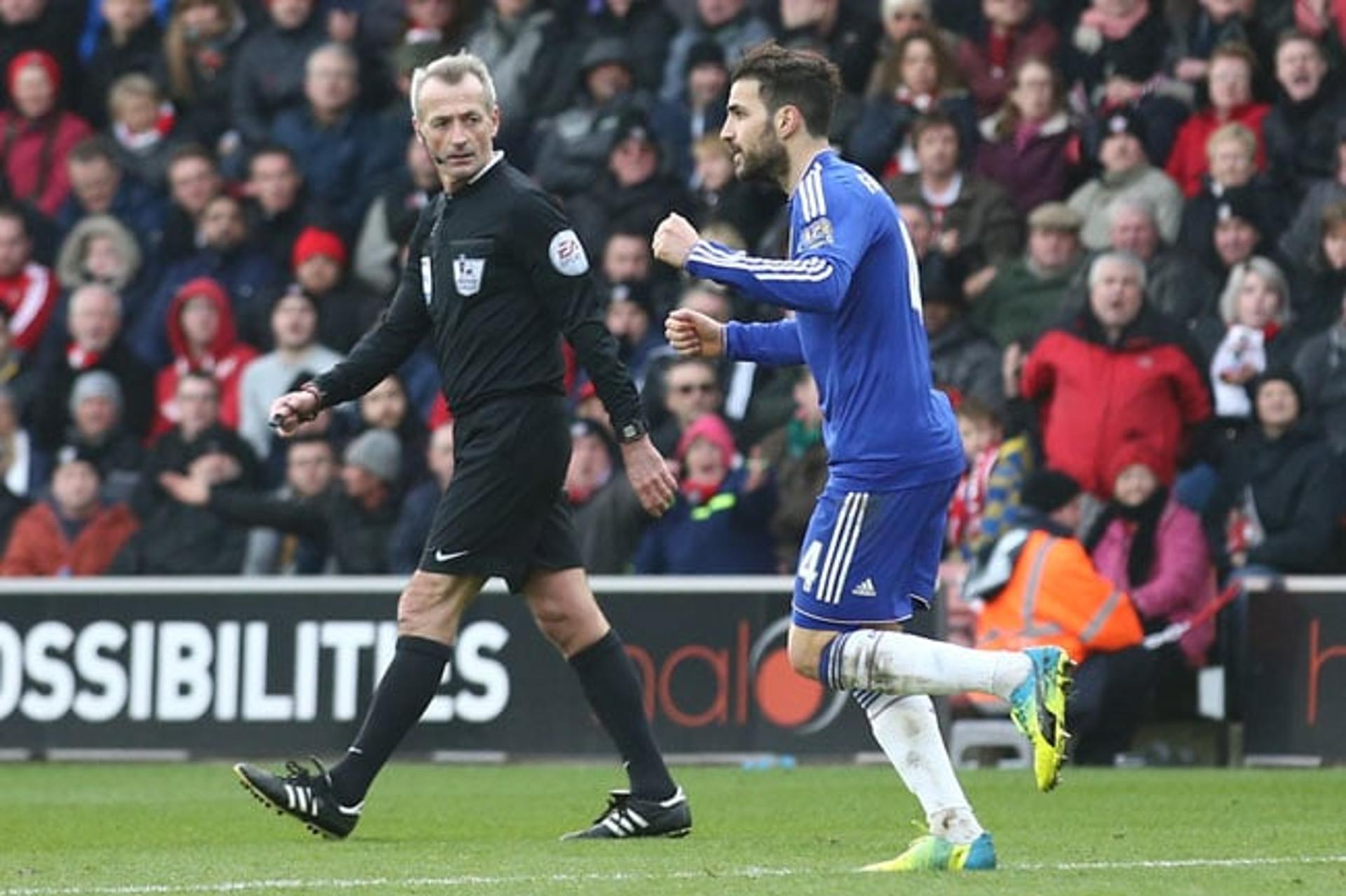 Fàbregas fez o primeiro do Chelsea