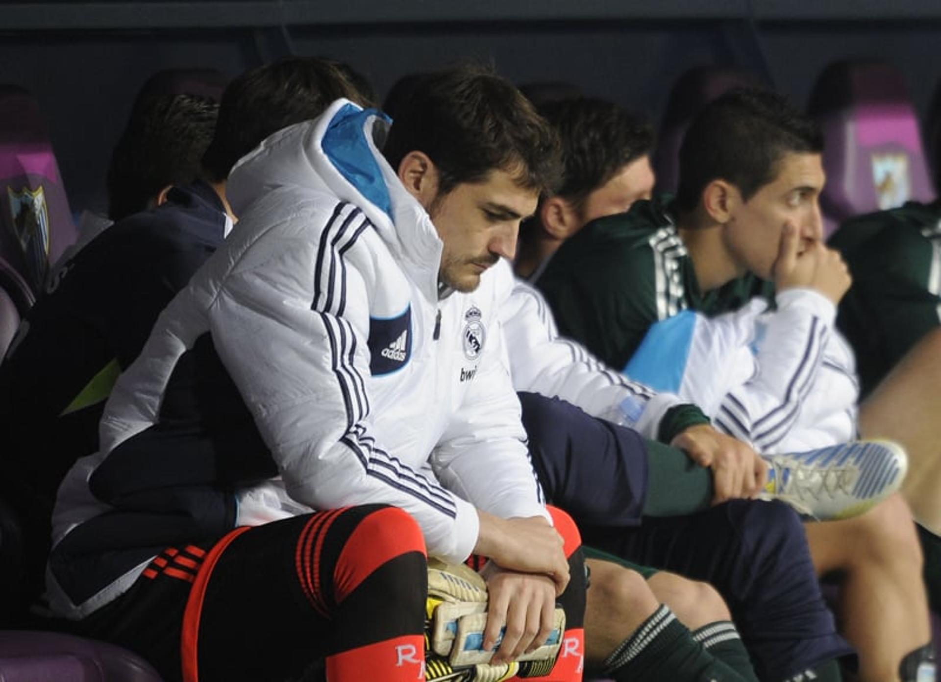 Malaga x Real Madrid - Casillas (Foto: Pedro Armestre/AFP)