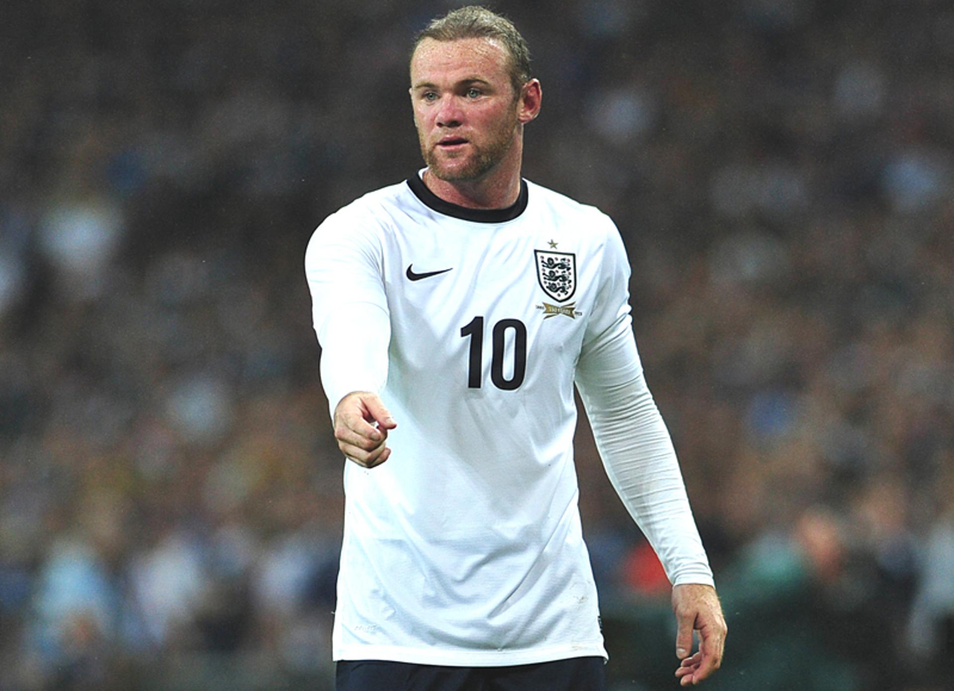 Rooney é o capitão da Inglaterra