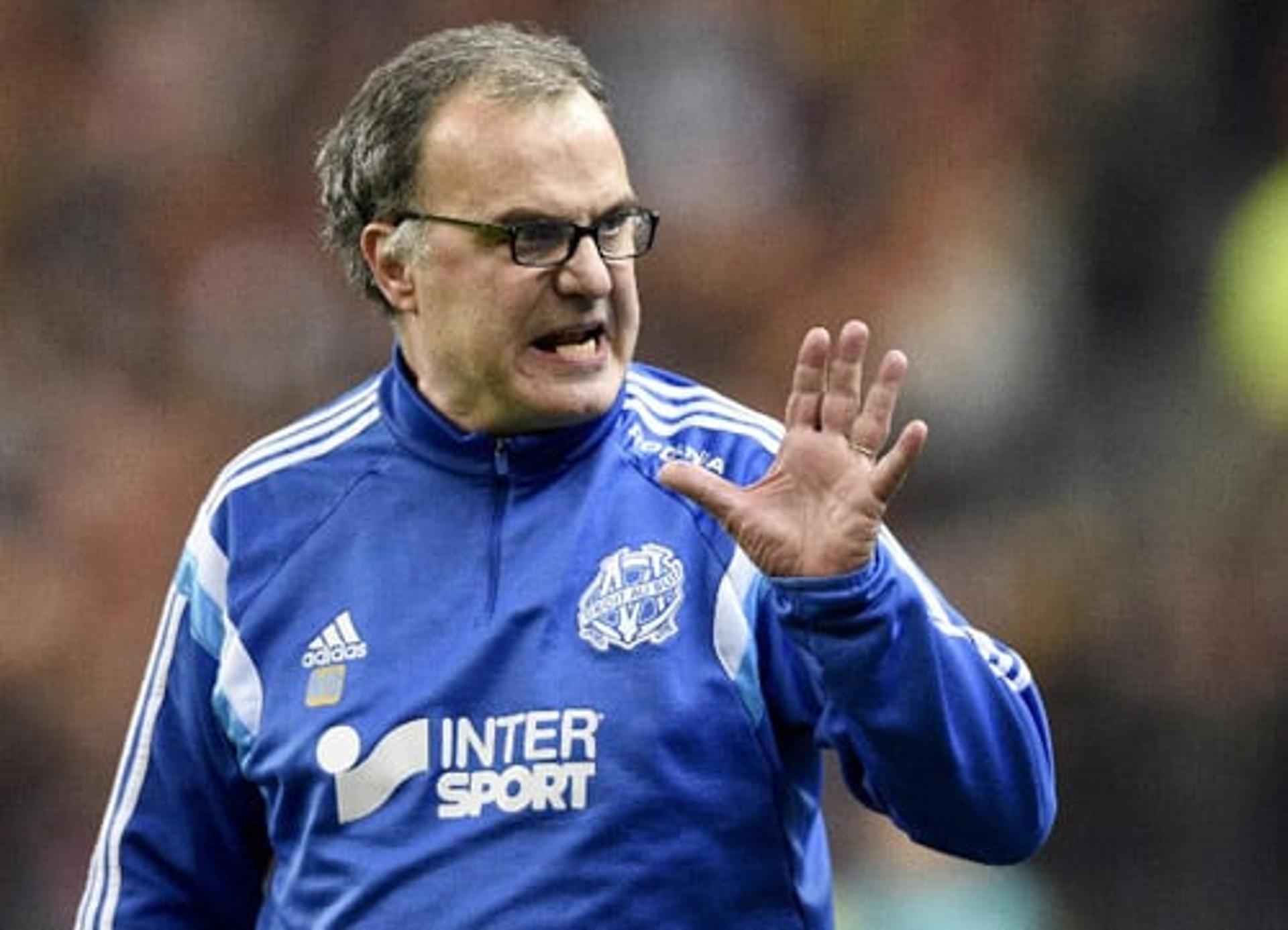 Lens x Olympique de Marselha - Campeonato Francês - Marcelo Bielsa (Foto: Franck Fife/AFP)