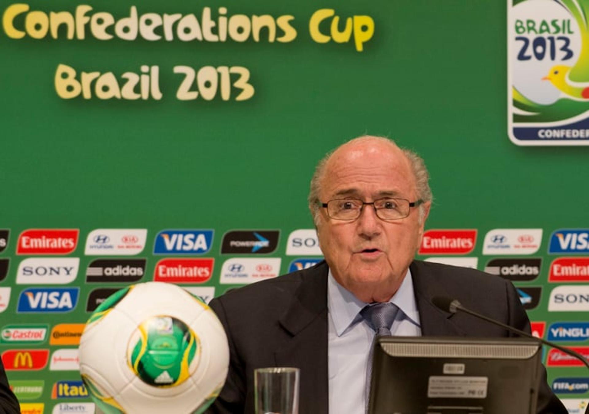 Joseph Blatter - Presidente FIFA (Foto: Pablo Porciuncula/AFP)