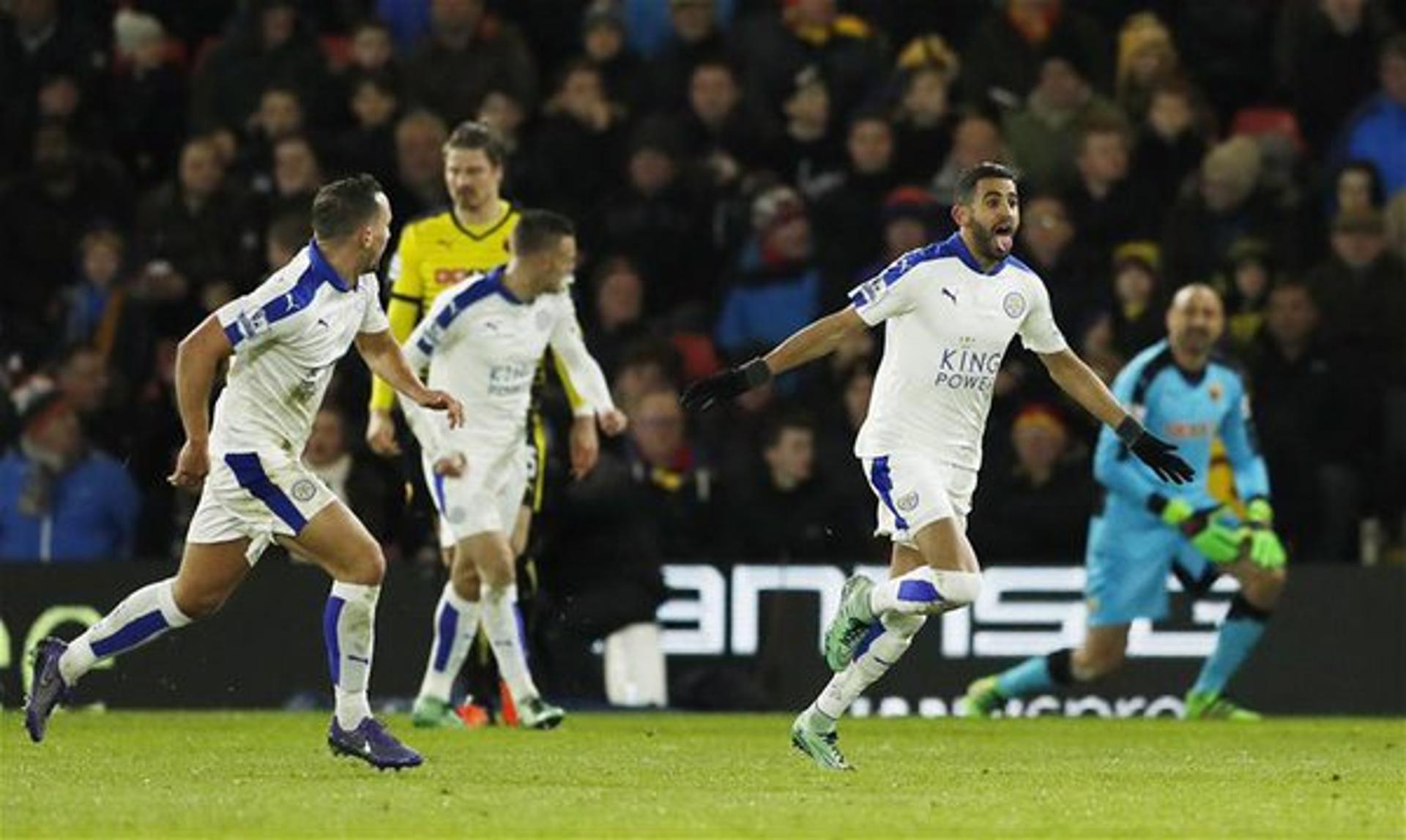 Watford x Leicester  - Gol do Mahrez (Foto: Divulgação)