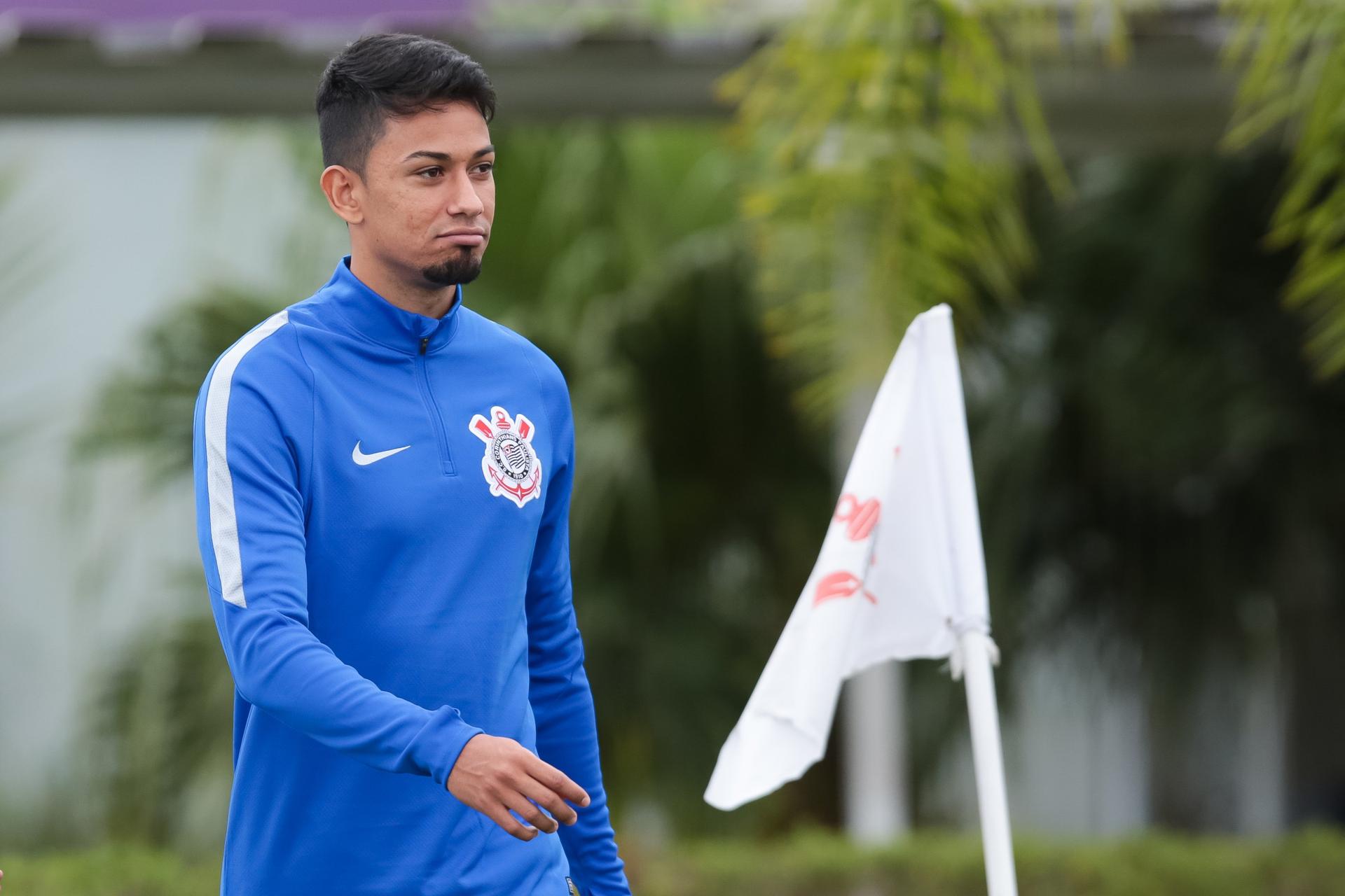 Lucca tem contrato com o Corinthians até o fim de maio (Foto: Daniel Augusto Jr)