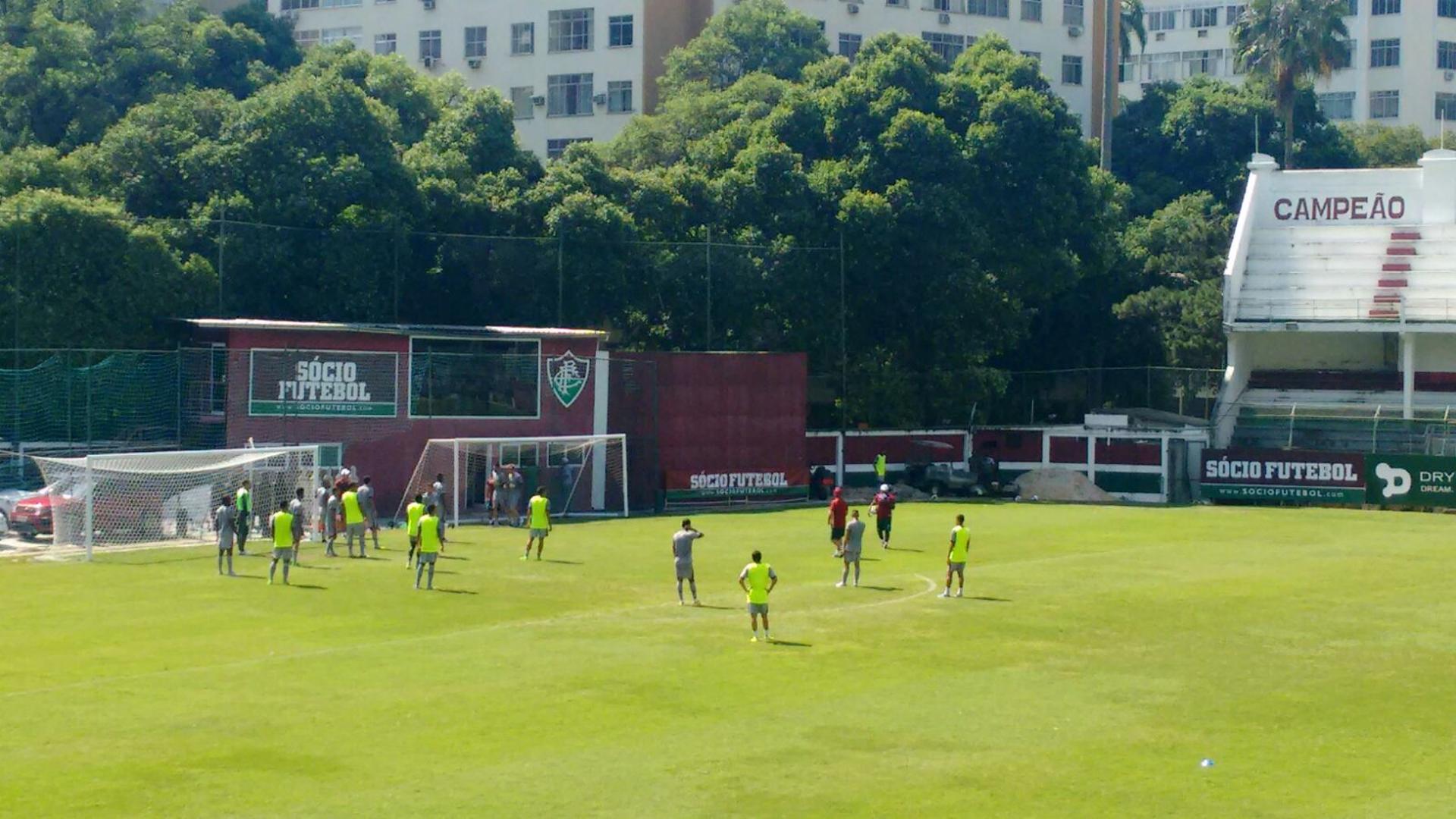 Treino do Fluminense (Foto: Patrick Monteiro)