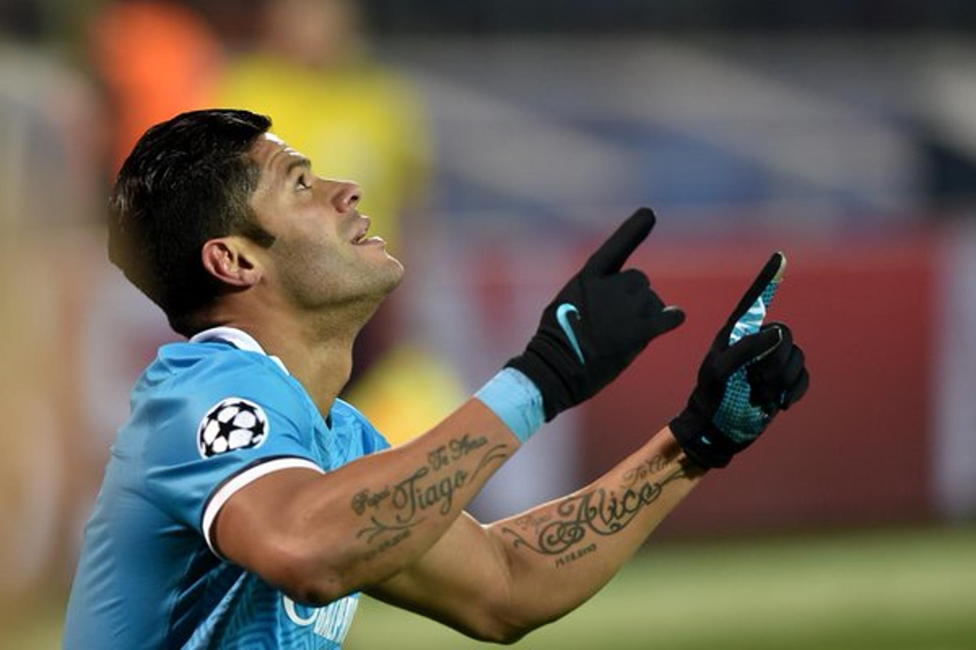 Hulk - Zenit x Benfica (Foto: Divulgação)