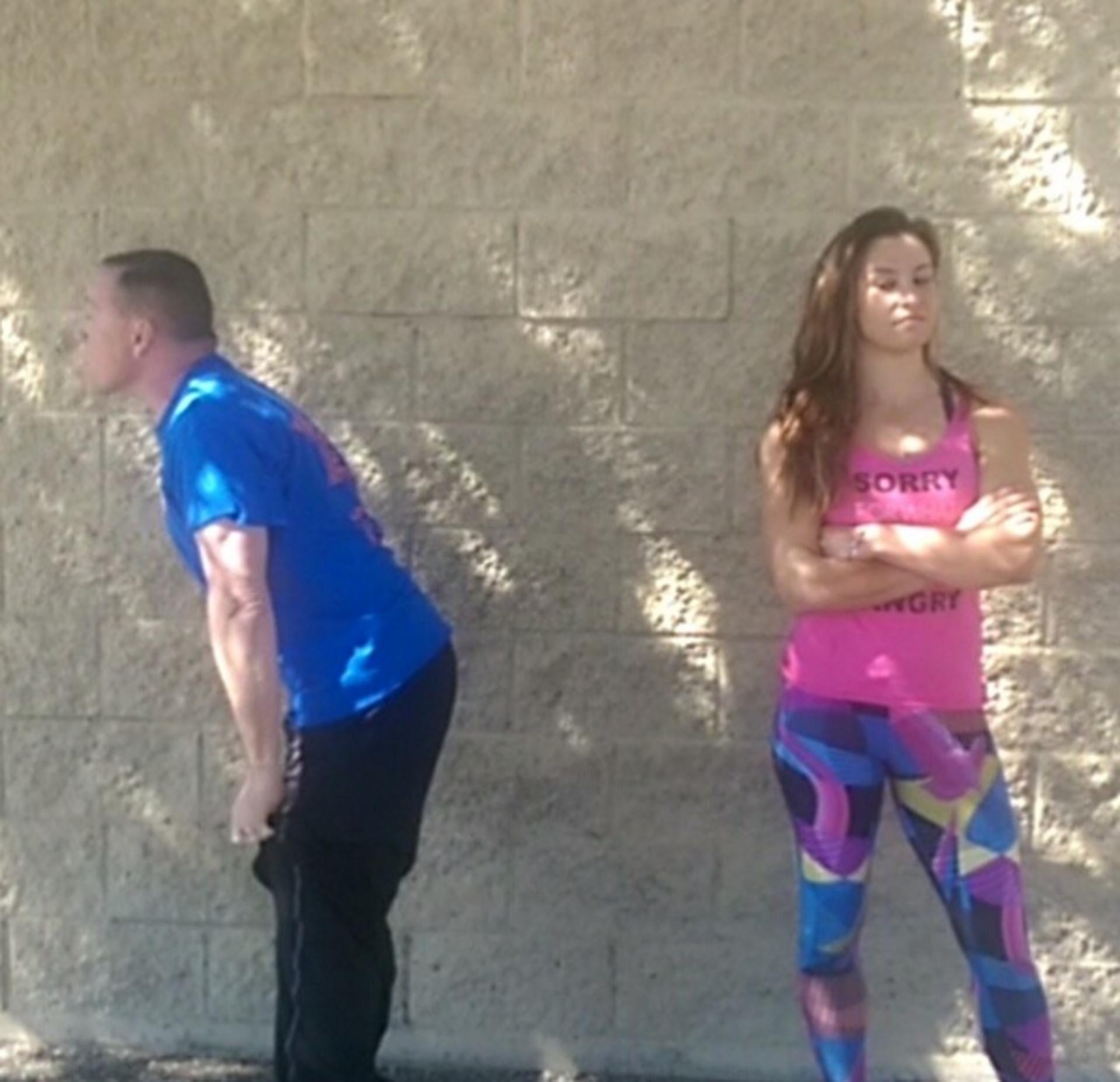 Miesha Tate dá confere em policial americano (FOTO: Reprodução)