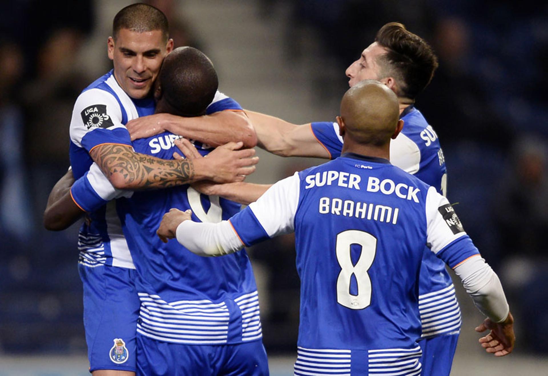 Gol do Porto sobre o União da Madeira