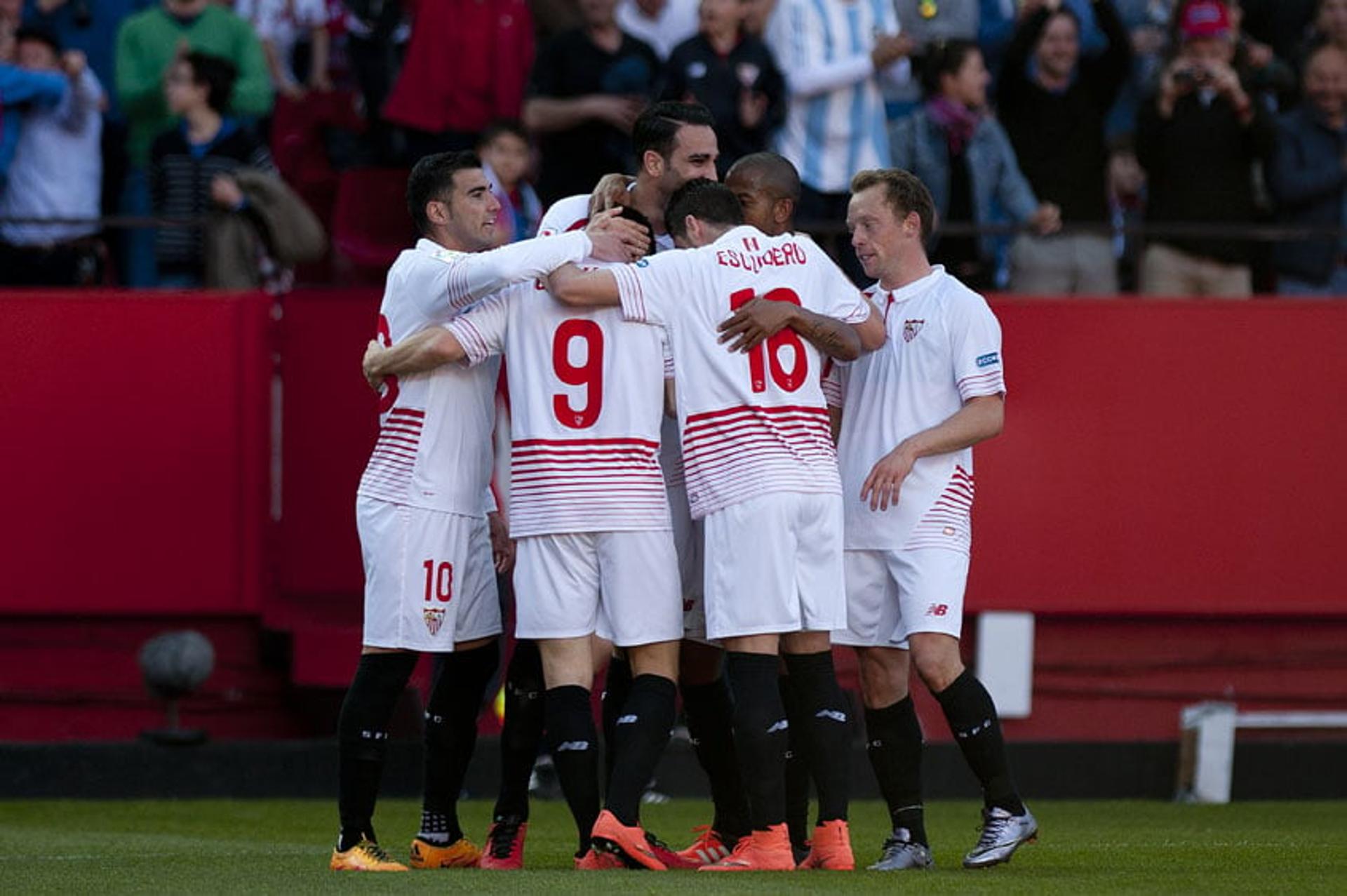 Gol do Sevilla sobre o Villarreal