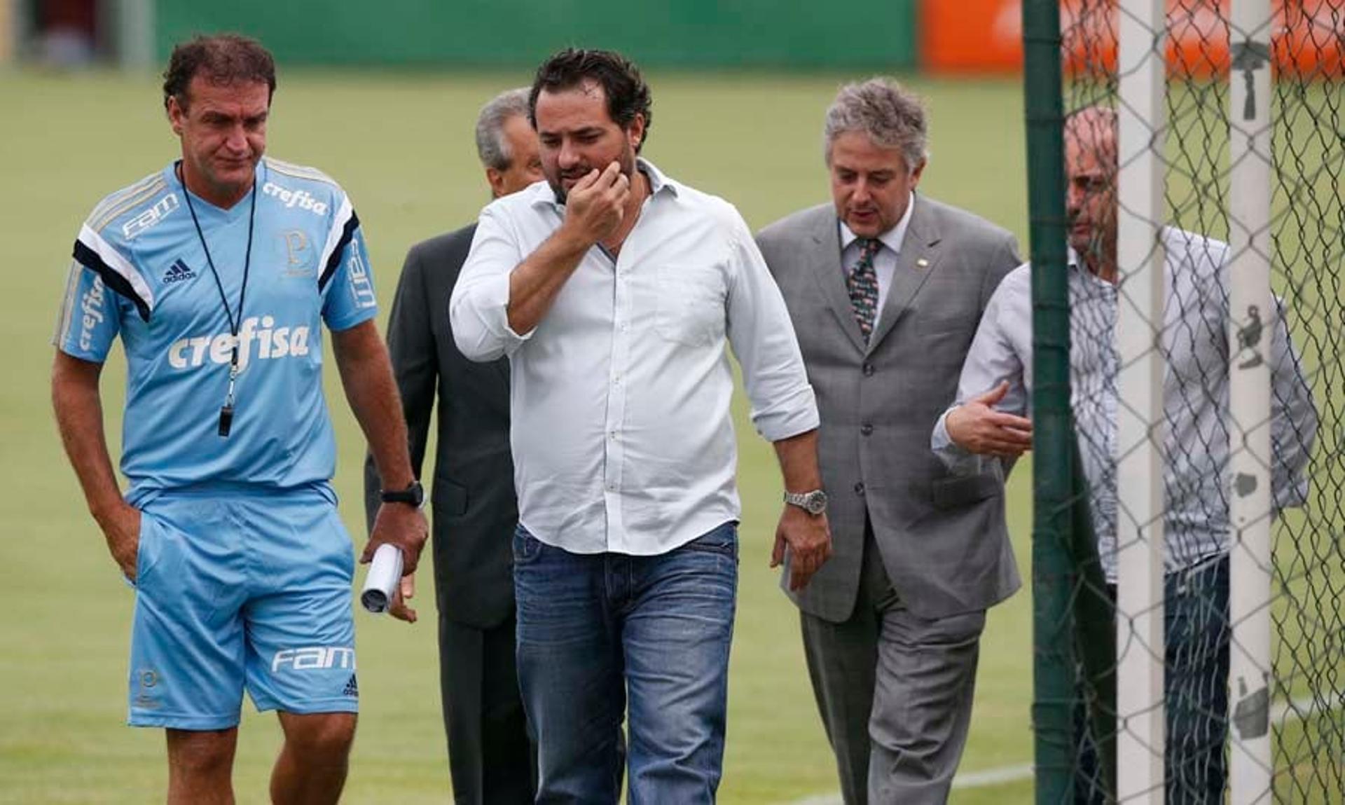 Treino do Palmeiras com Cuca