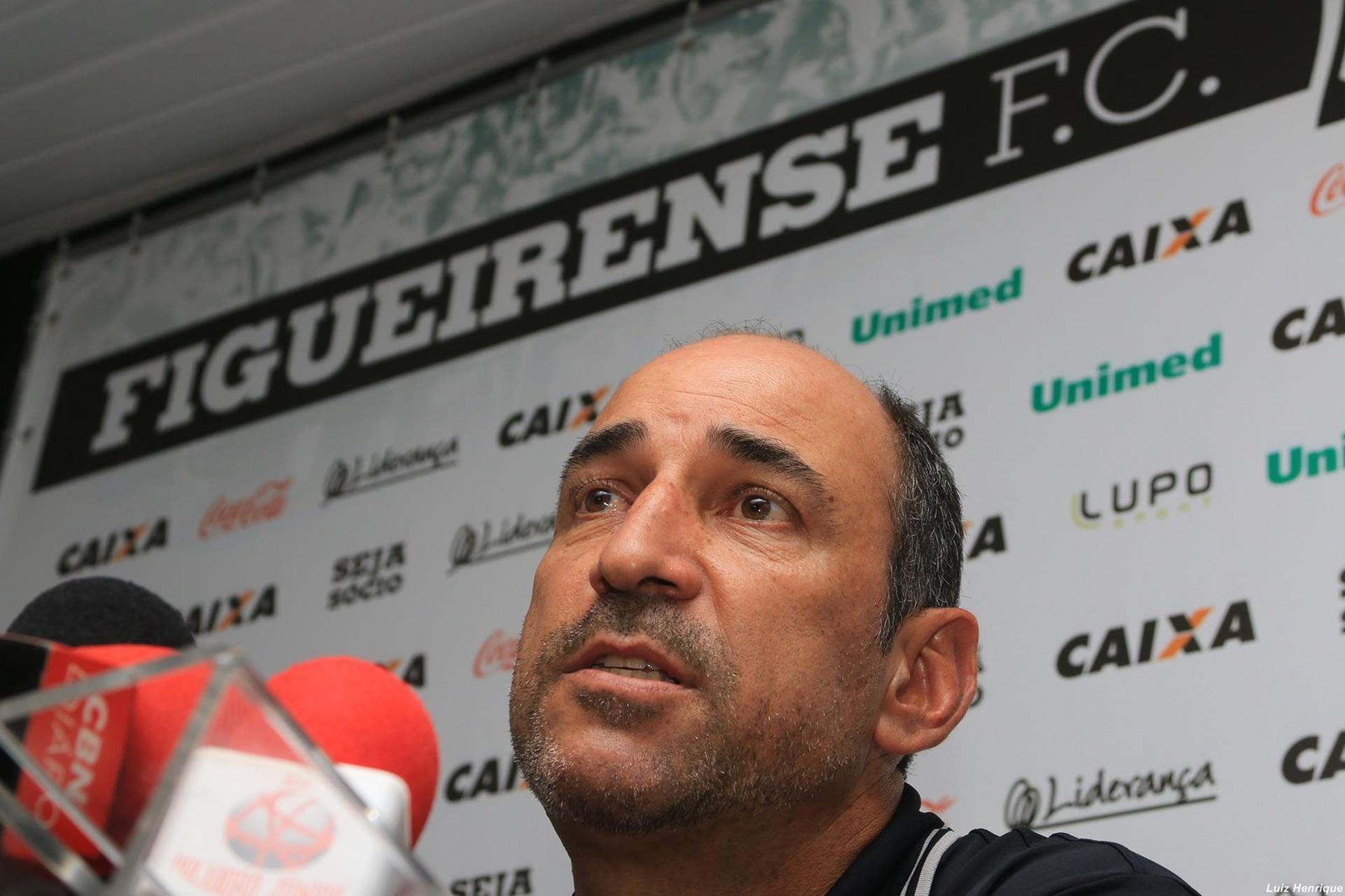 Treinador do Figueira quer mudança de postura no Catarinense (Foto: Divulgação / Site Oficial Figueirense)