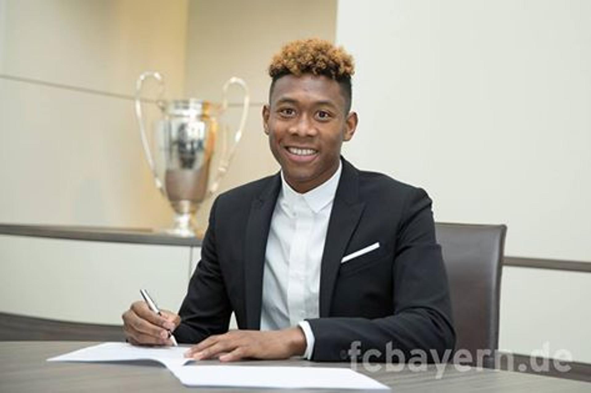 Alaba é titular absoluto do Bayern de Munique