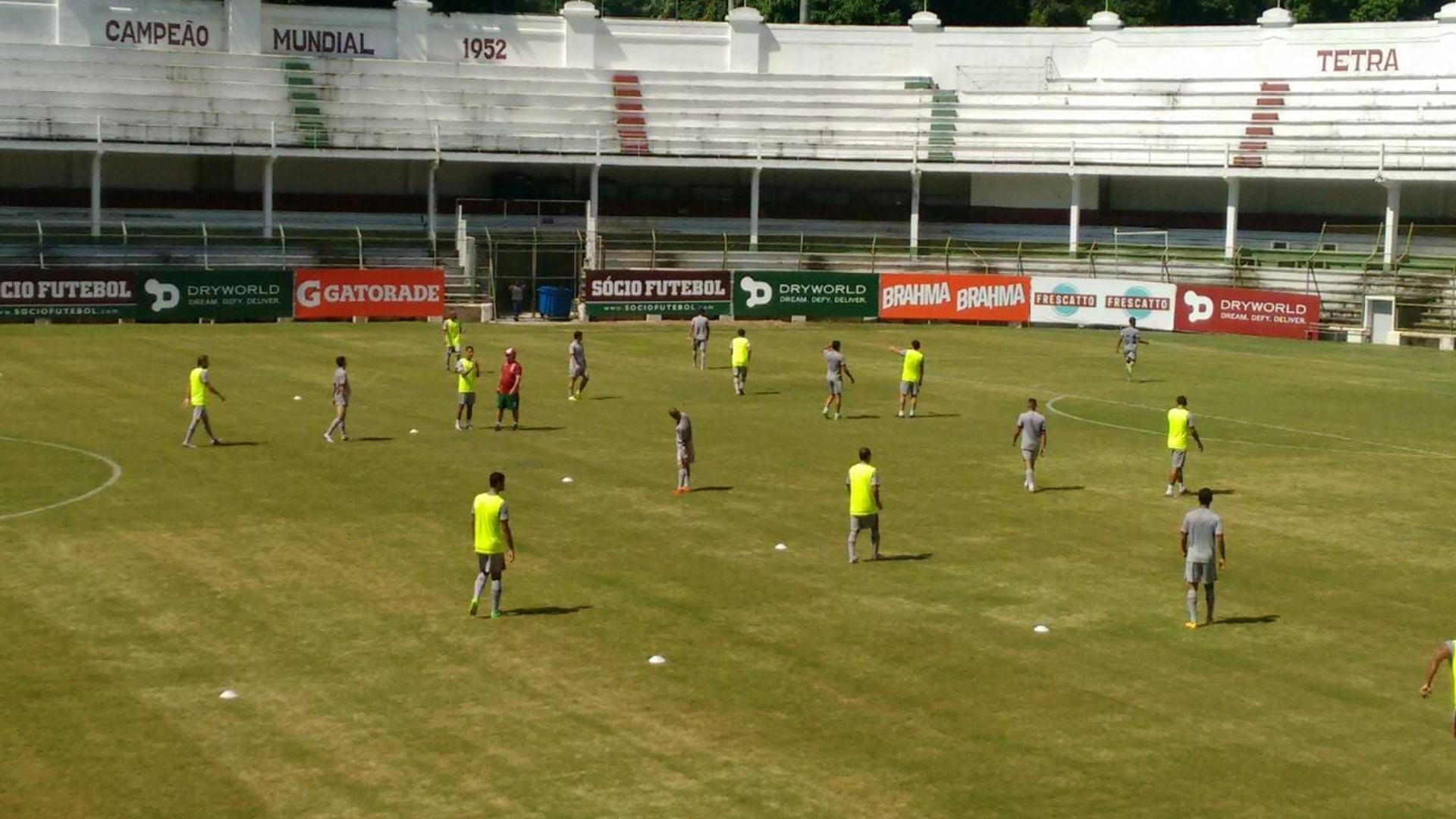 Treino do Fluminense (Foto: Patrick Monteiro)