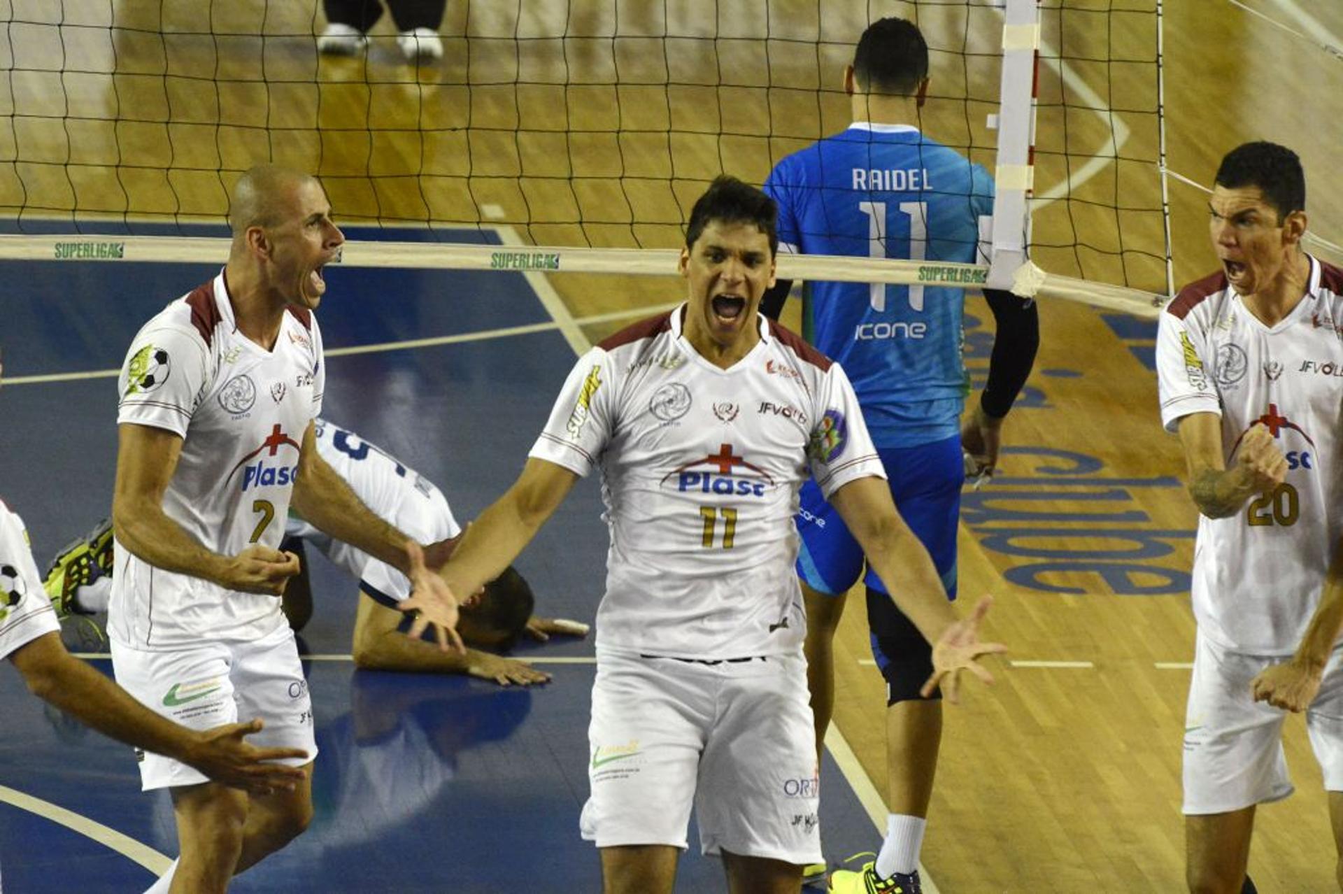 Juiz de Fora venceu por 3 sets a 0 (Foto: Divulgação)