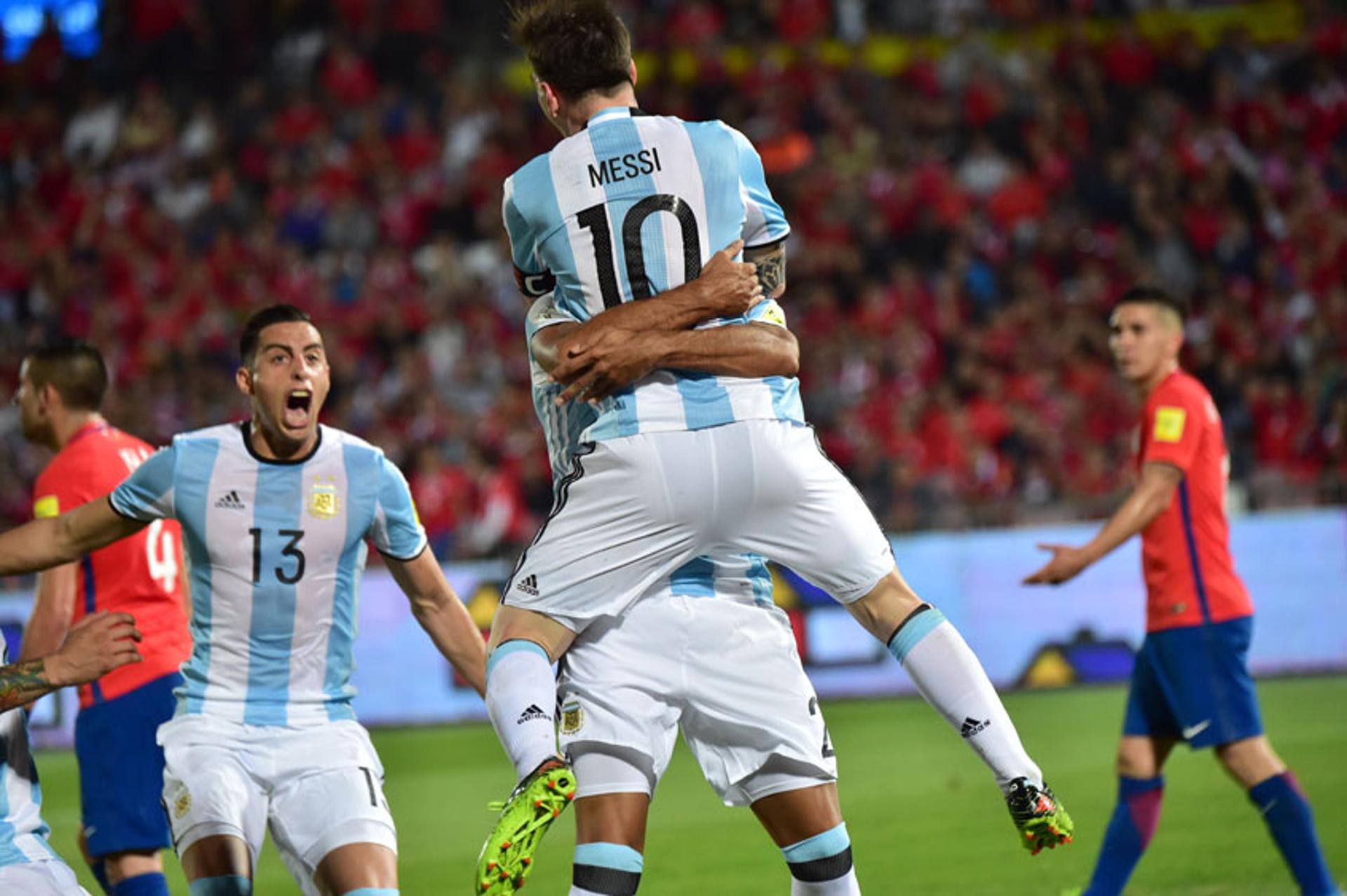 Messi - Chile x Argentina