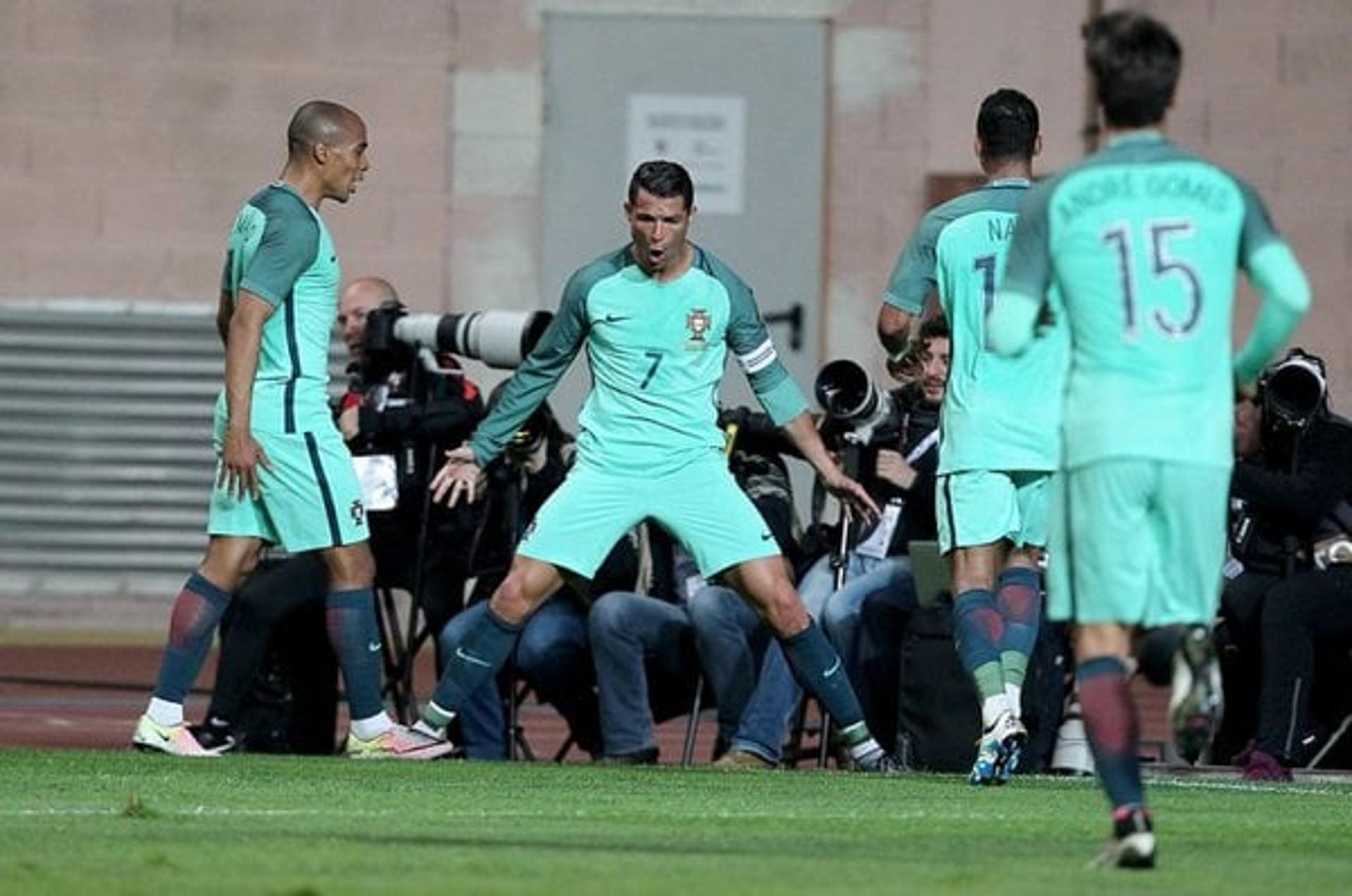 Cristiano Ronaldo - Portugal x Bélgica (Foto: Divulgação)