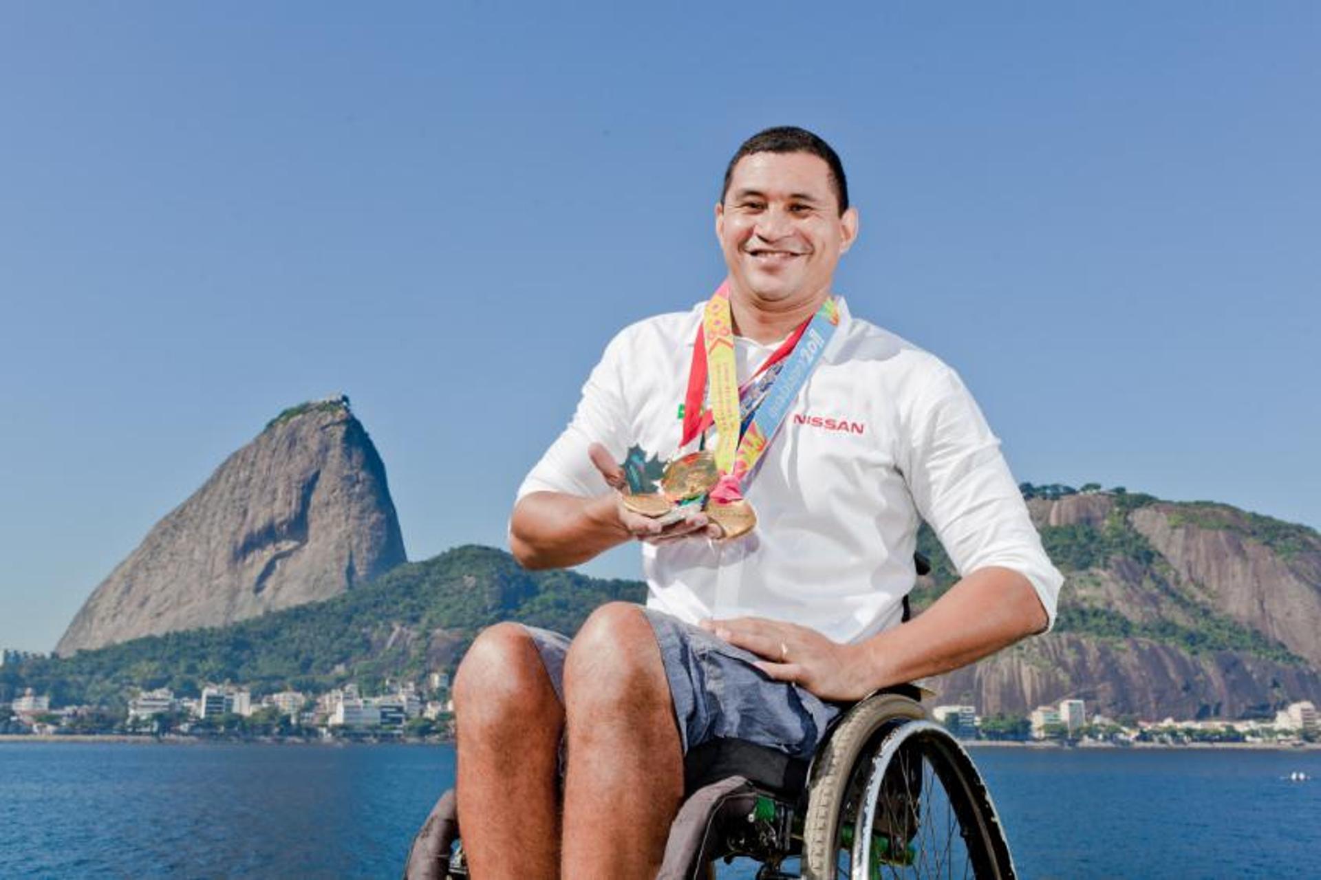 Clodoaldo Silva, nadador paralímpico da Seleção Brasileira