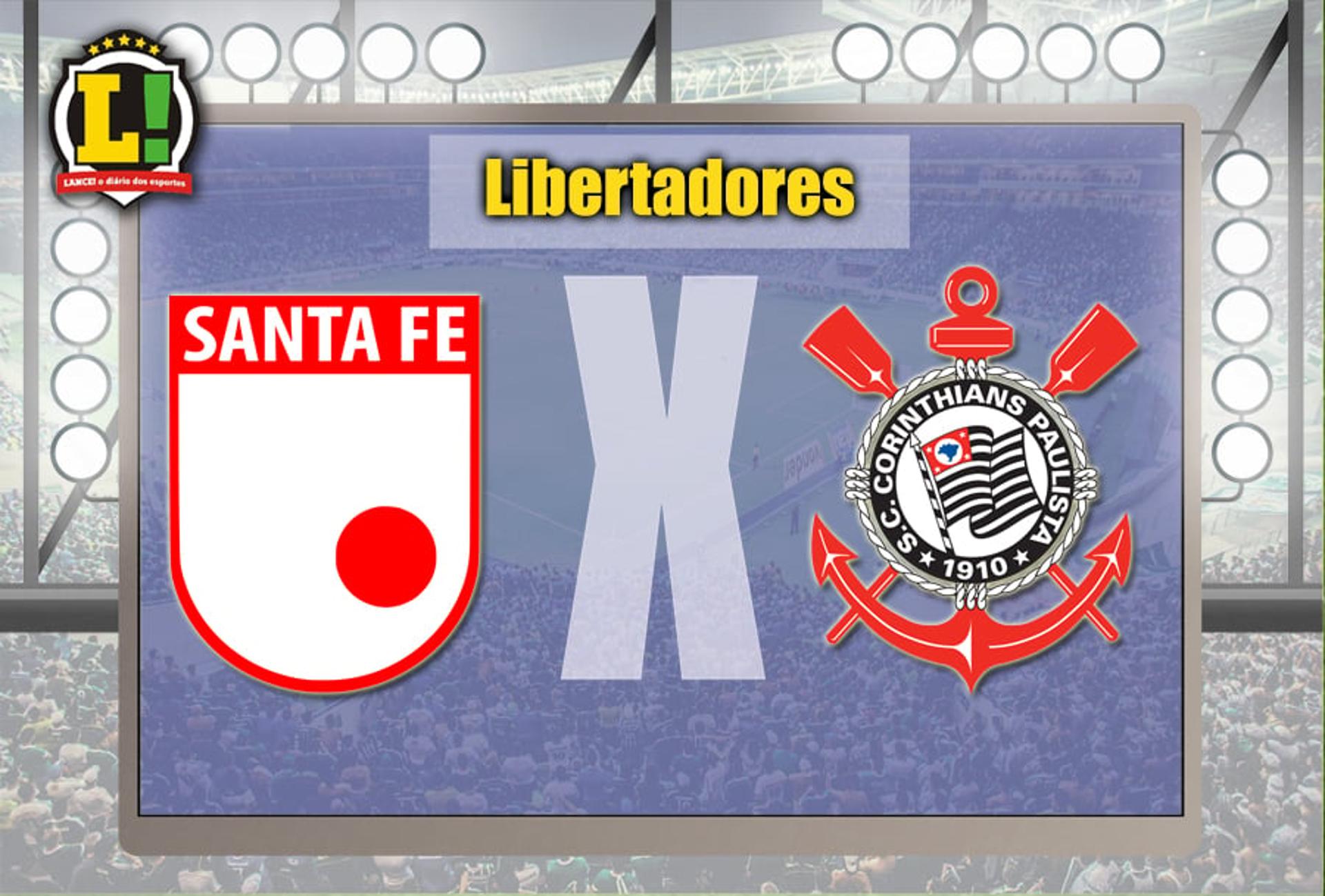 Apresentação Santa fe x Corinthians Libertadores